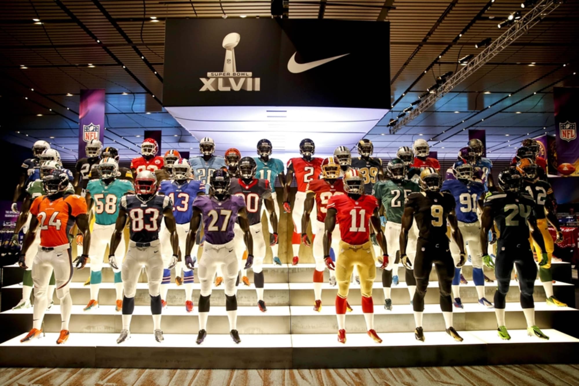 what stores sell nfl apparel