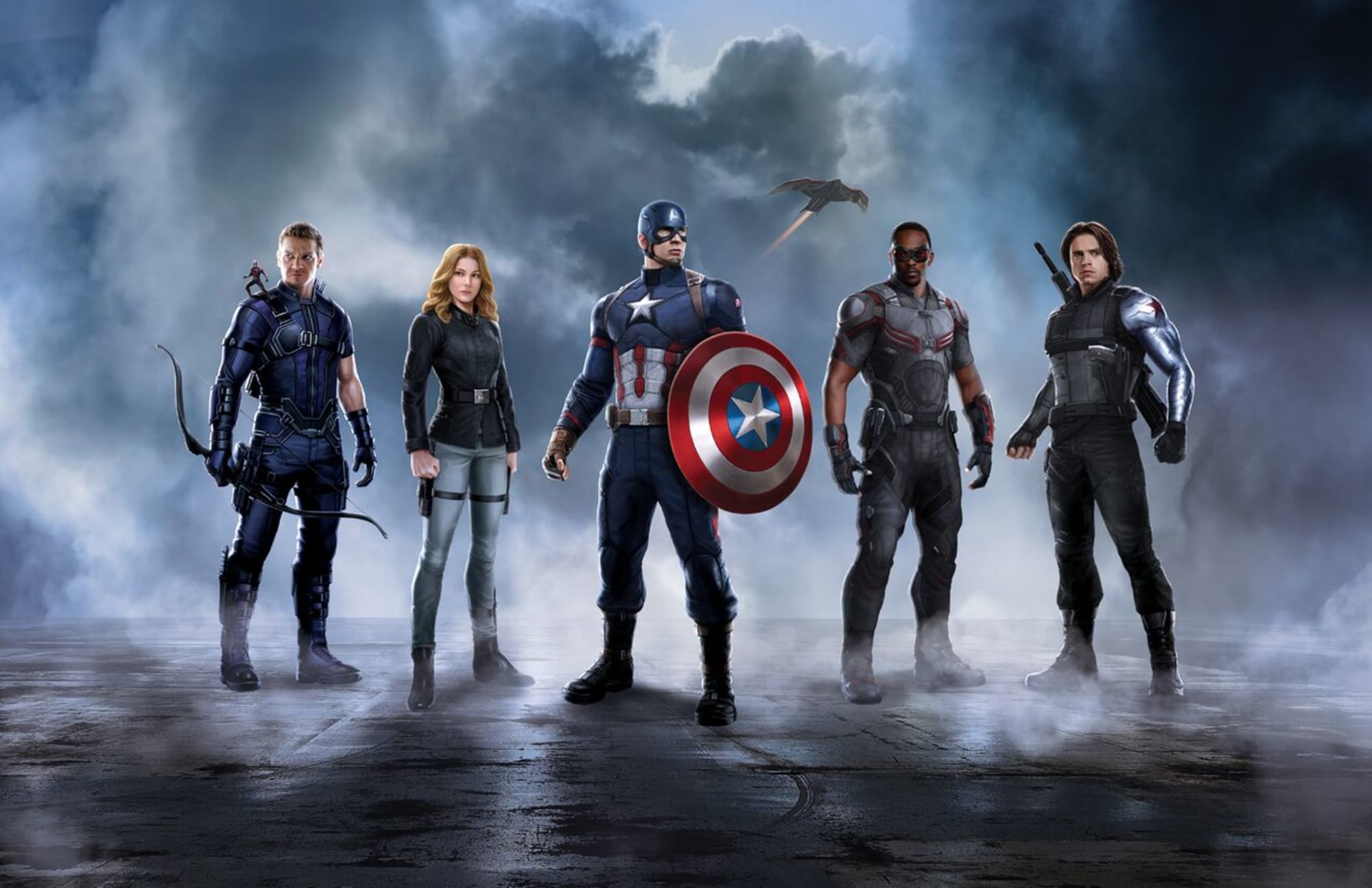 Who's on Team in Captain America: Civil War?