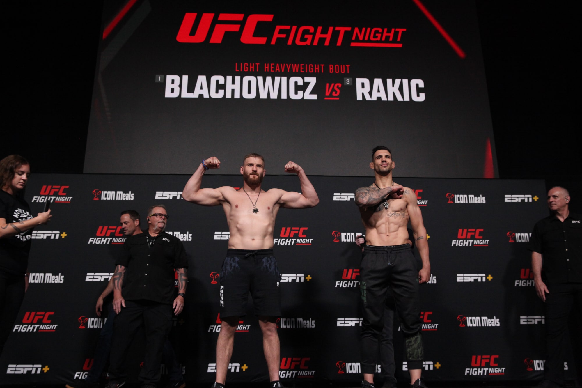 UFC Vegas 54: Jan Błachowicz vs. Aleksandar Rakic live results
