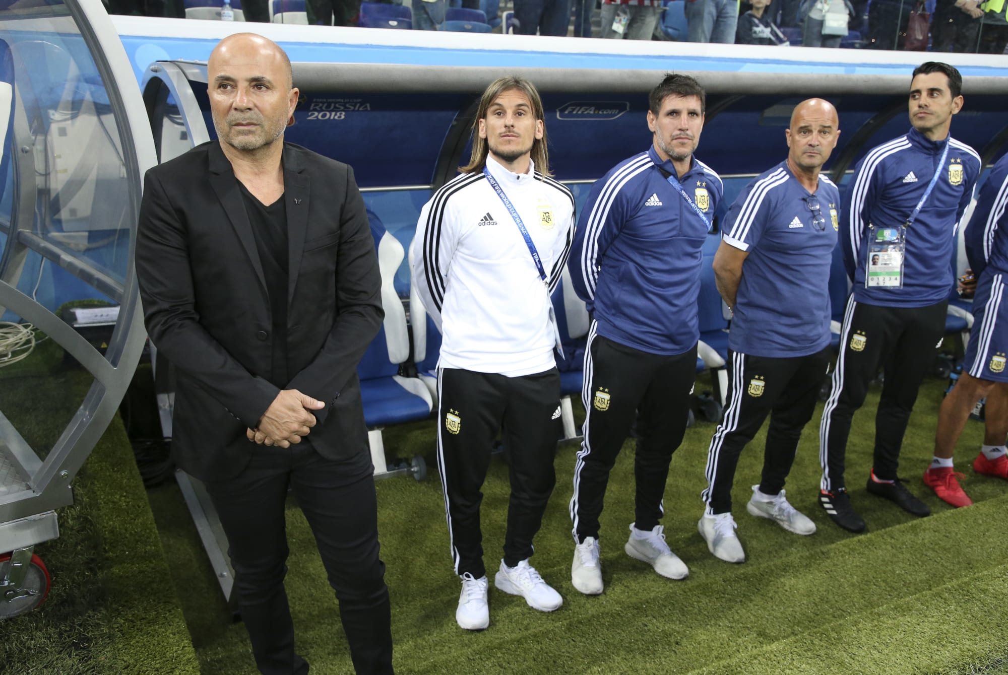 What's going on between Argentina coach Jorge Sampoli and his players?