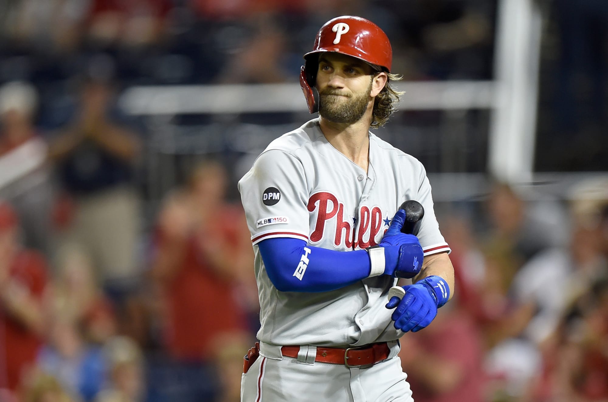Nationals get payback on Bryce Harper and send Phillies packing