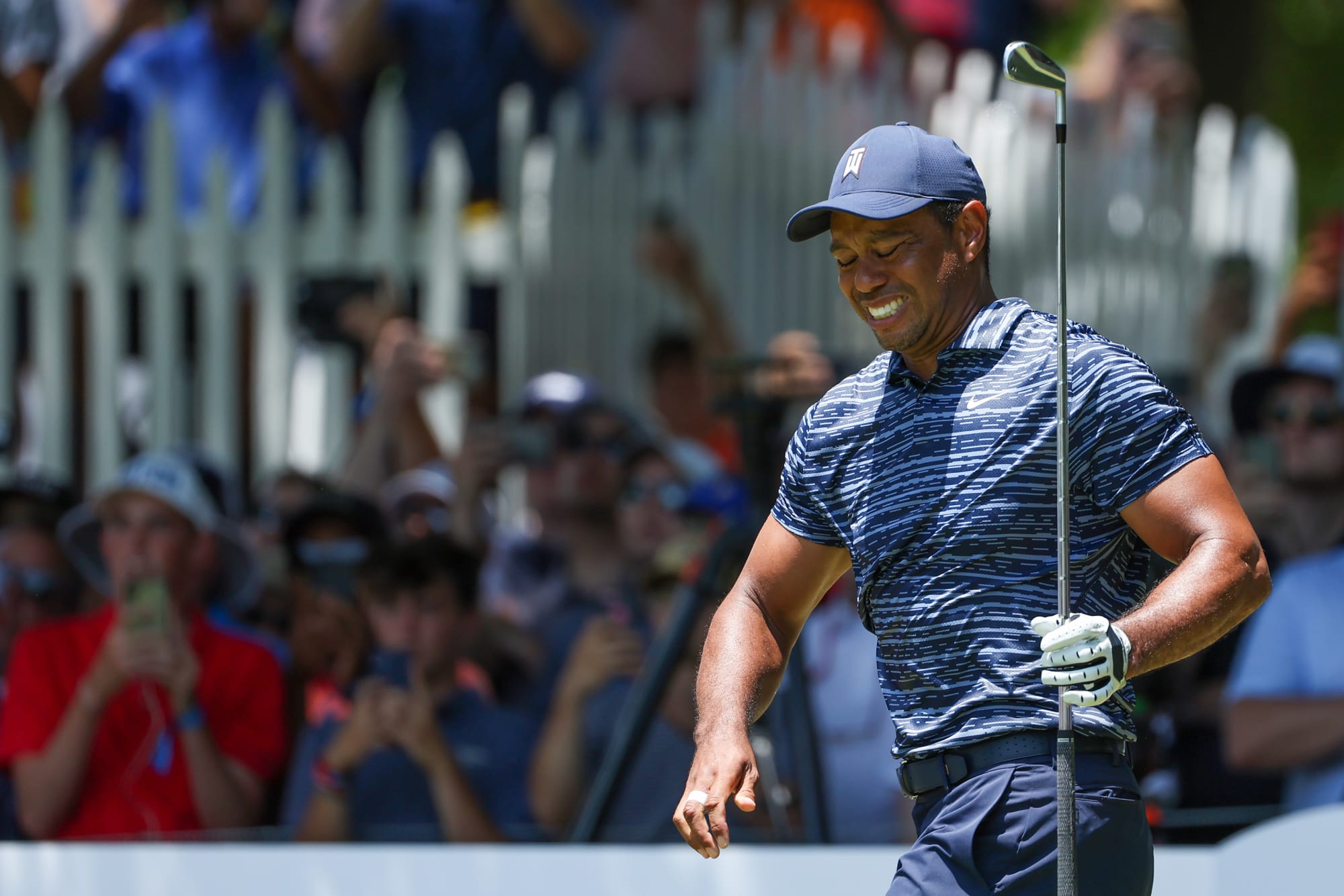 Tiger stumbles, Rory soars in first round of the PGA Championship