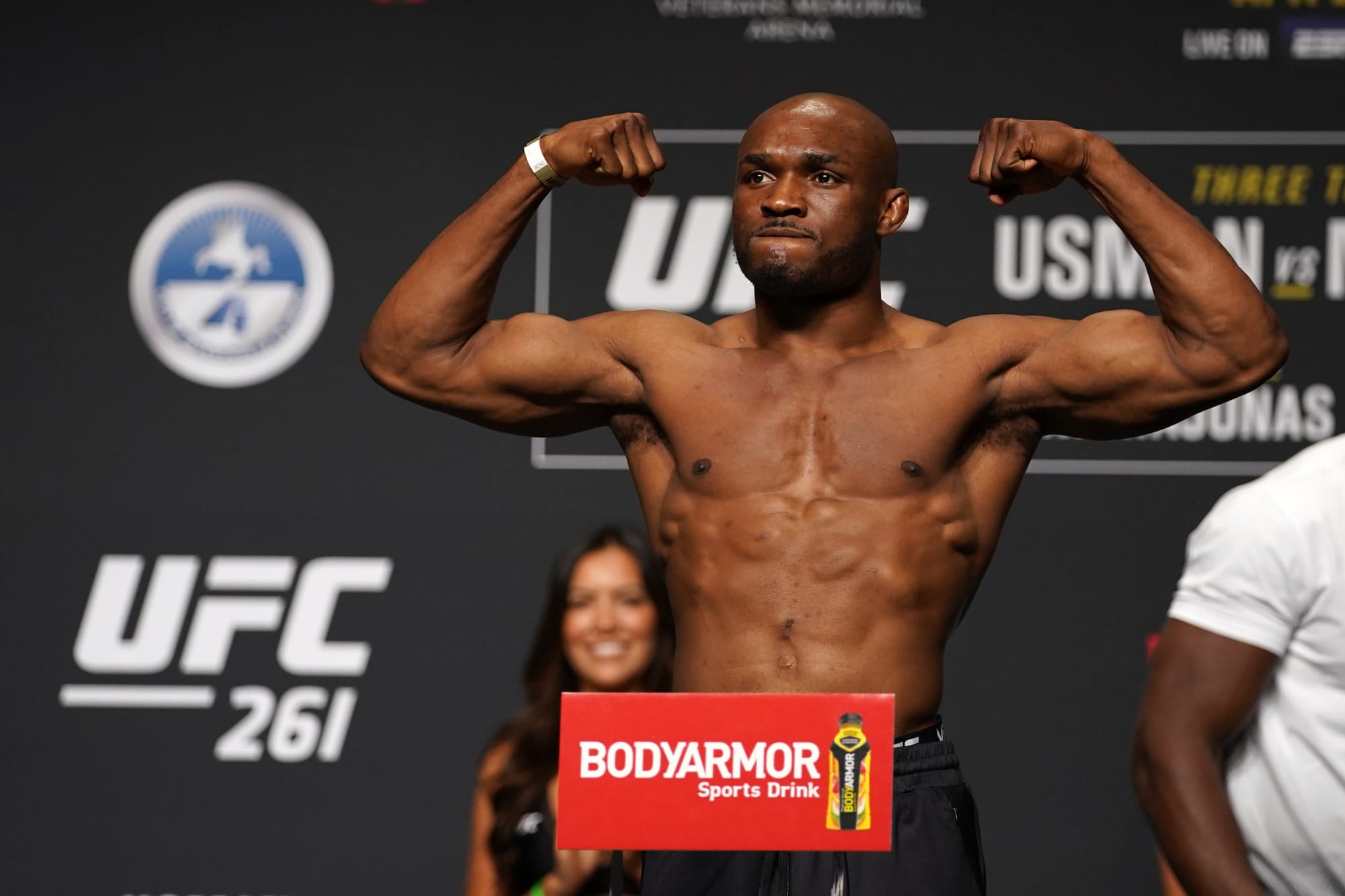 UFC 278: Kamaru Usman vs. Leon Edwards live weigh-in results [UPDATED] -  BVM Sports