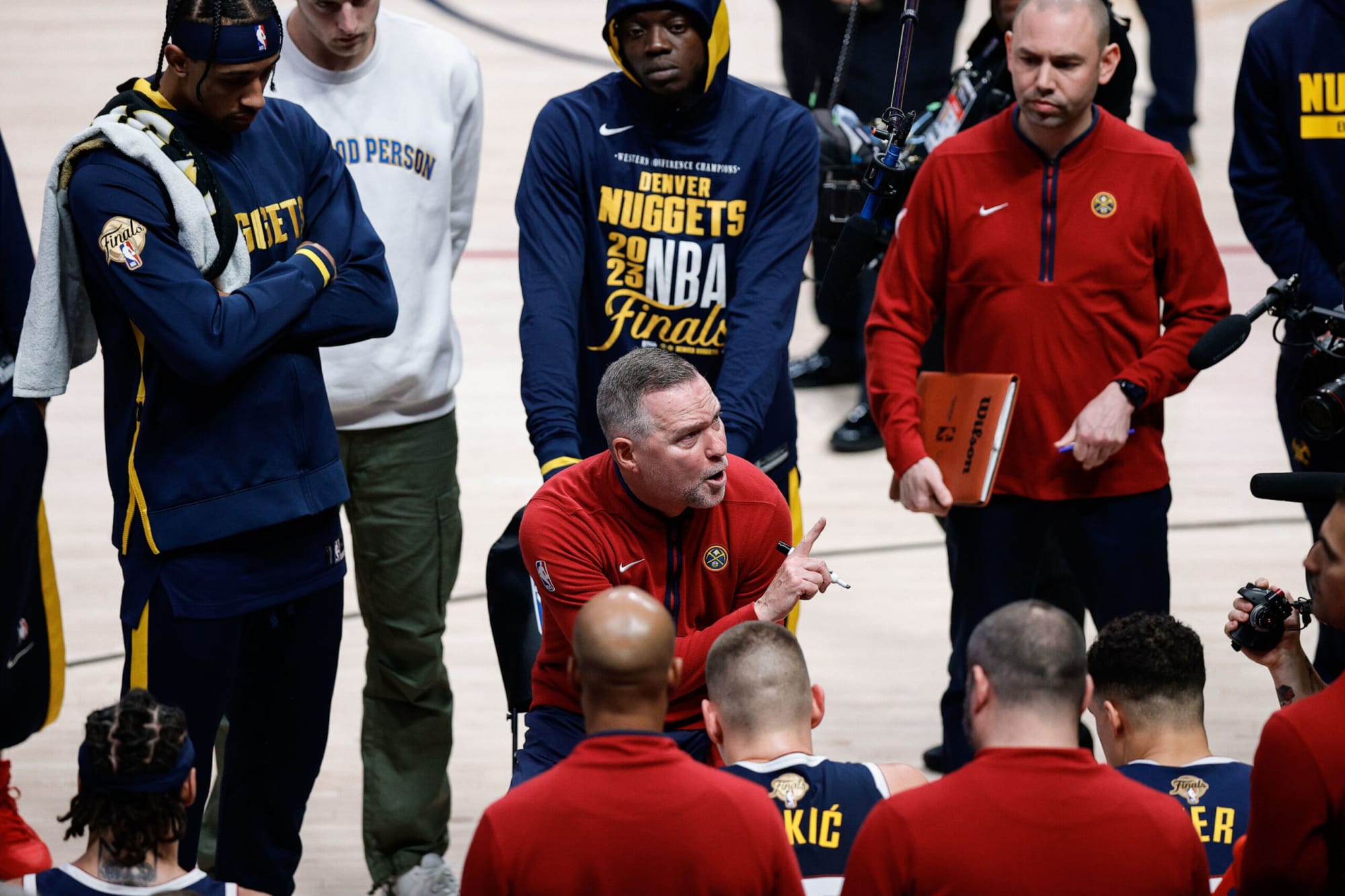 Michael Malone calls out Denver Nuggets effort after Game 2 loss
