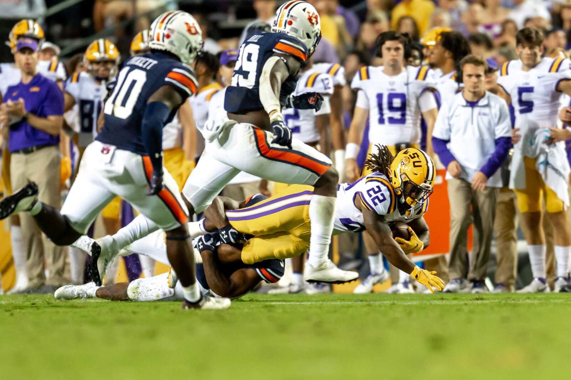 The LSU-Auburn football Week 5 odds have wildly shifted
