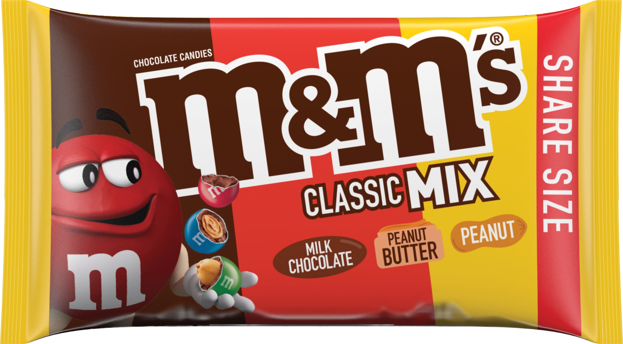 Candy Hunting on X: New M&M's Classic Mix and Peanut Mix will