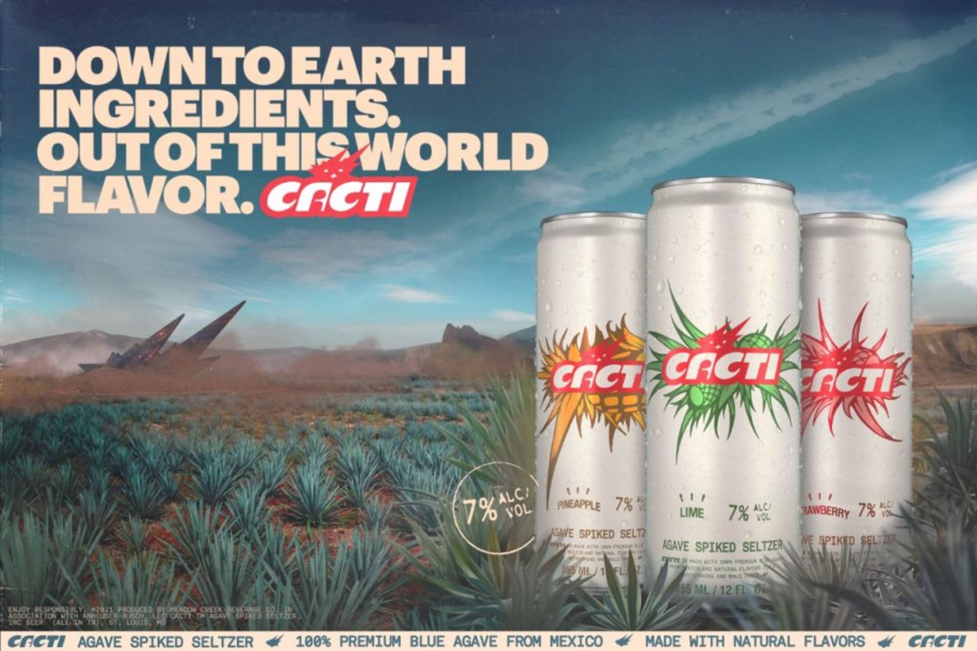 CACTI Agave Spiked Seltzer hits shelves with a Travis Scott creative spin