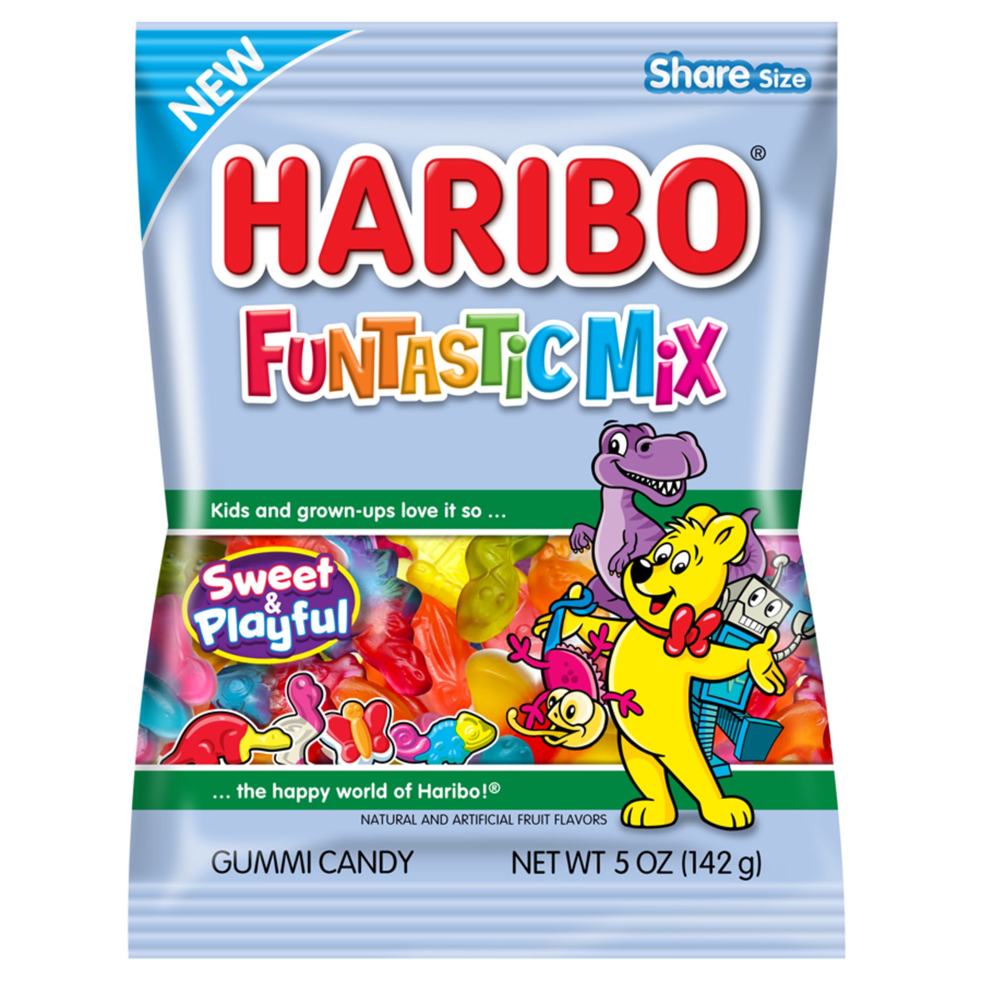 Haribo Funtastic Mix Innovates With Form And Flavor