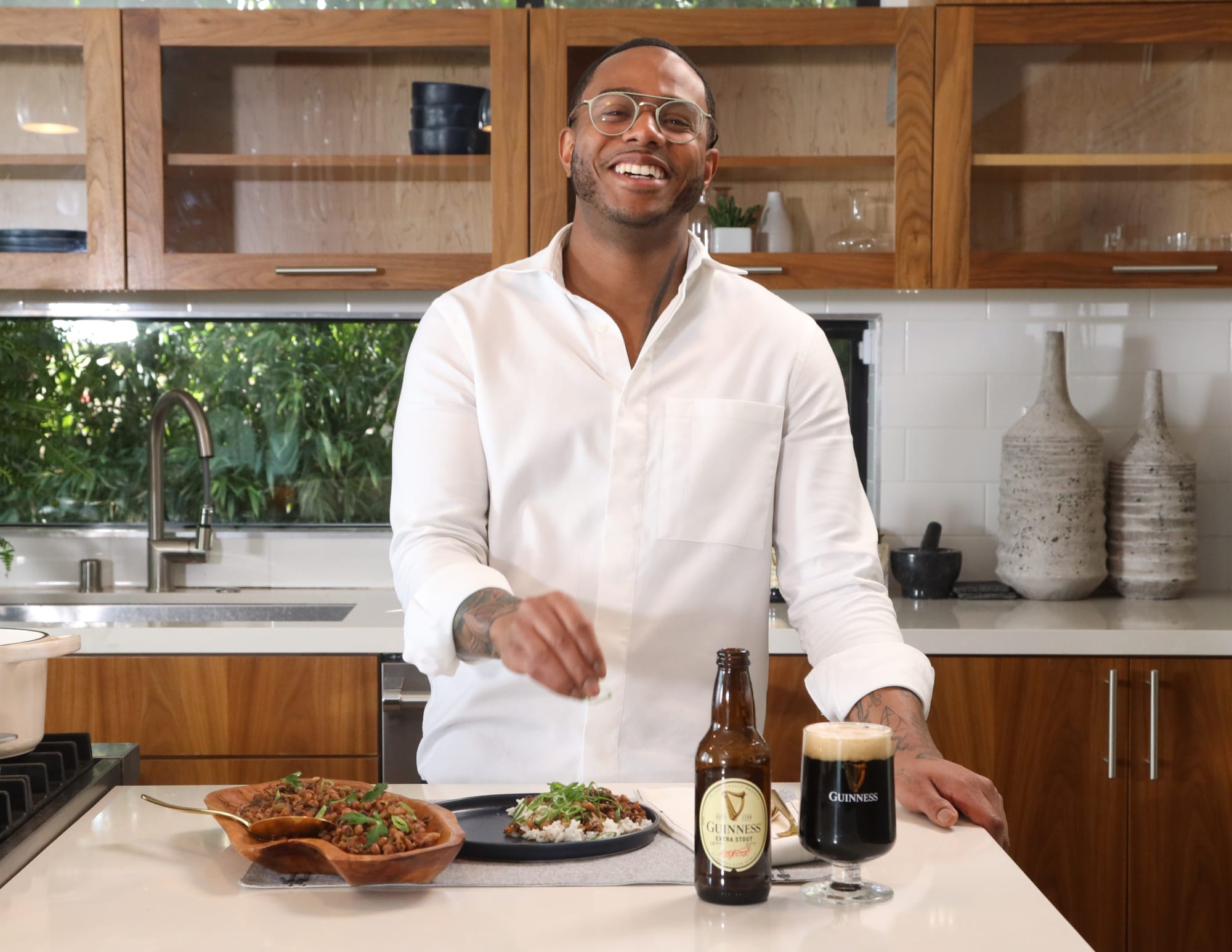Kwame Onwuachi Creates An Inspiring Recipe For The Guinness Flavor Series