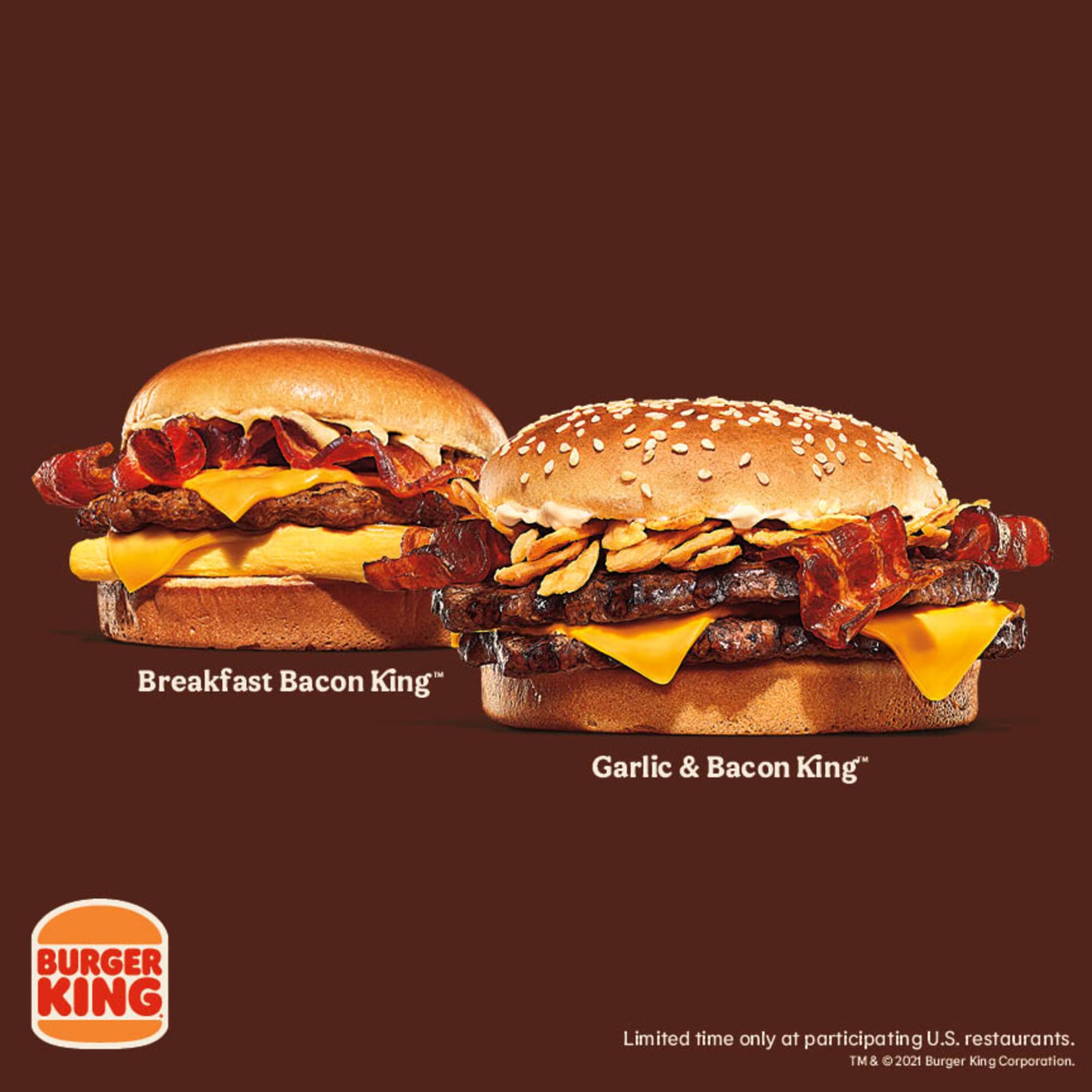 Burger King New Menu Items Go Bigger With Bacon