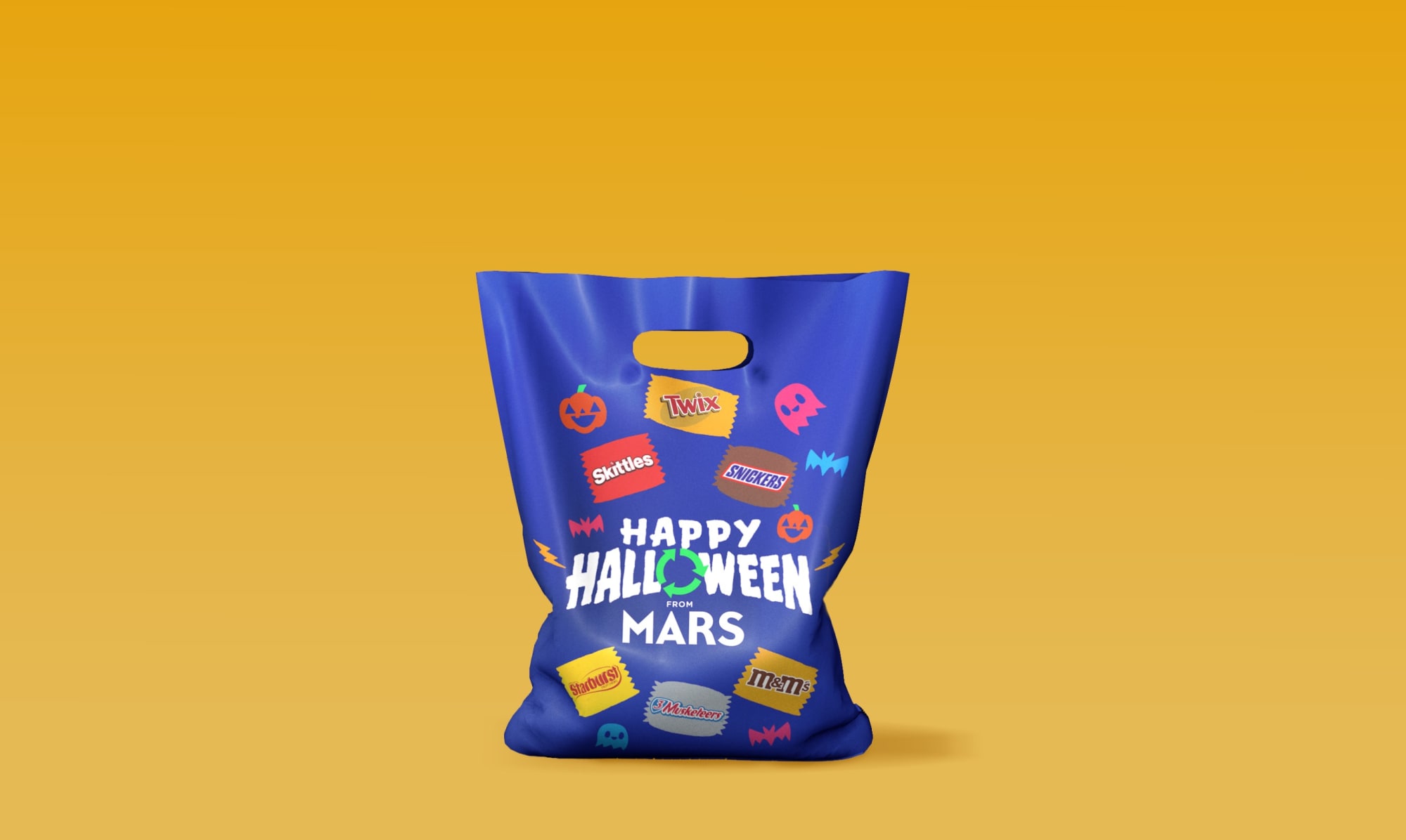Mars transforms Halloween candy traditions with Trick or Trash bags