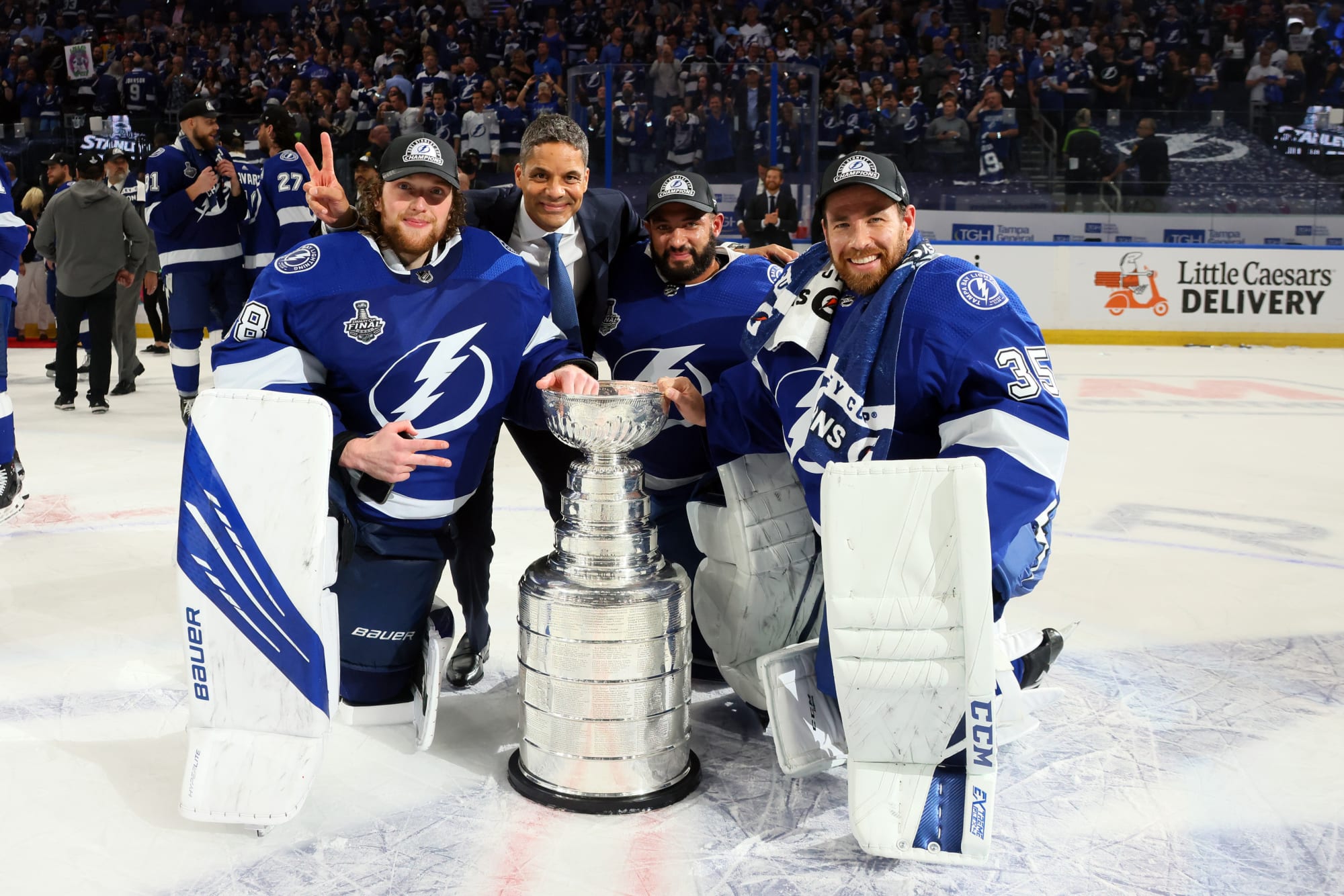 Coors Light Champions Ice beer celebrates the Tampa Bay Lightning win