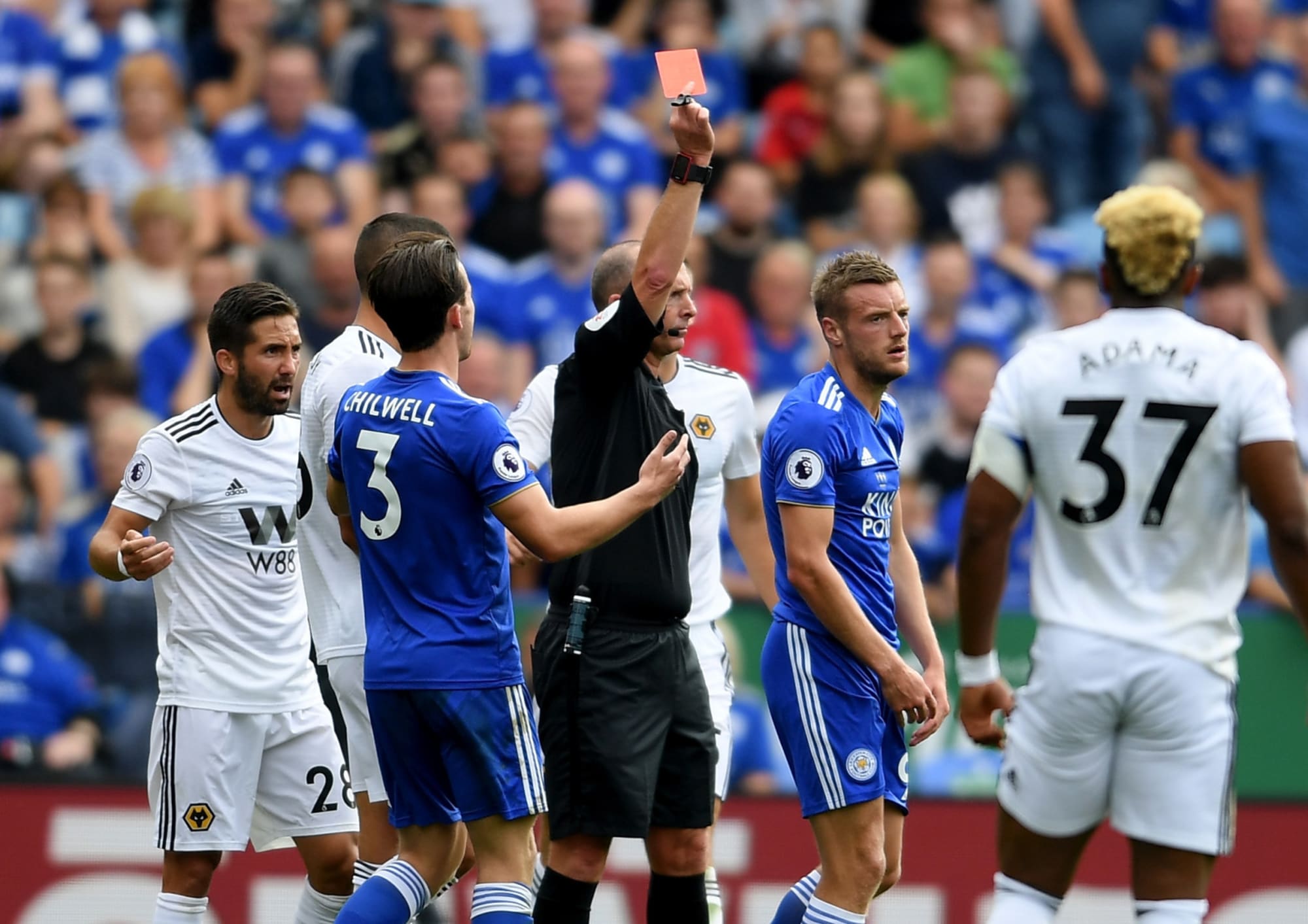 Leicester City's Jamie deserved a red card - and here
