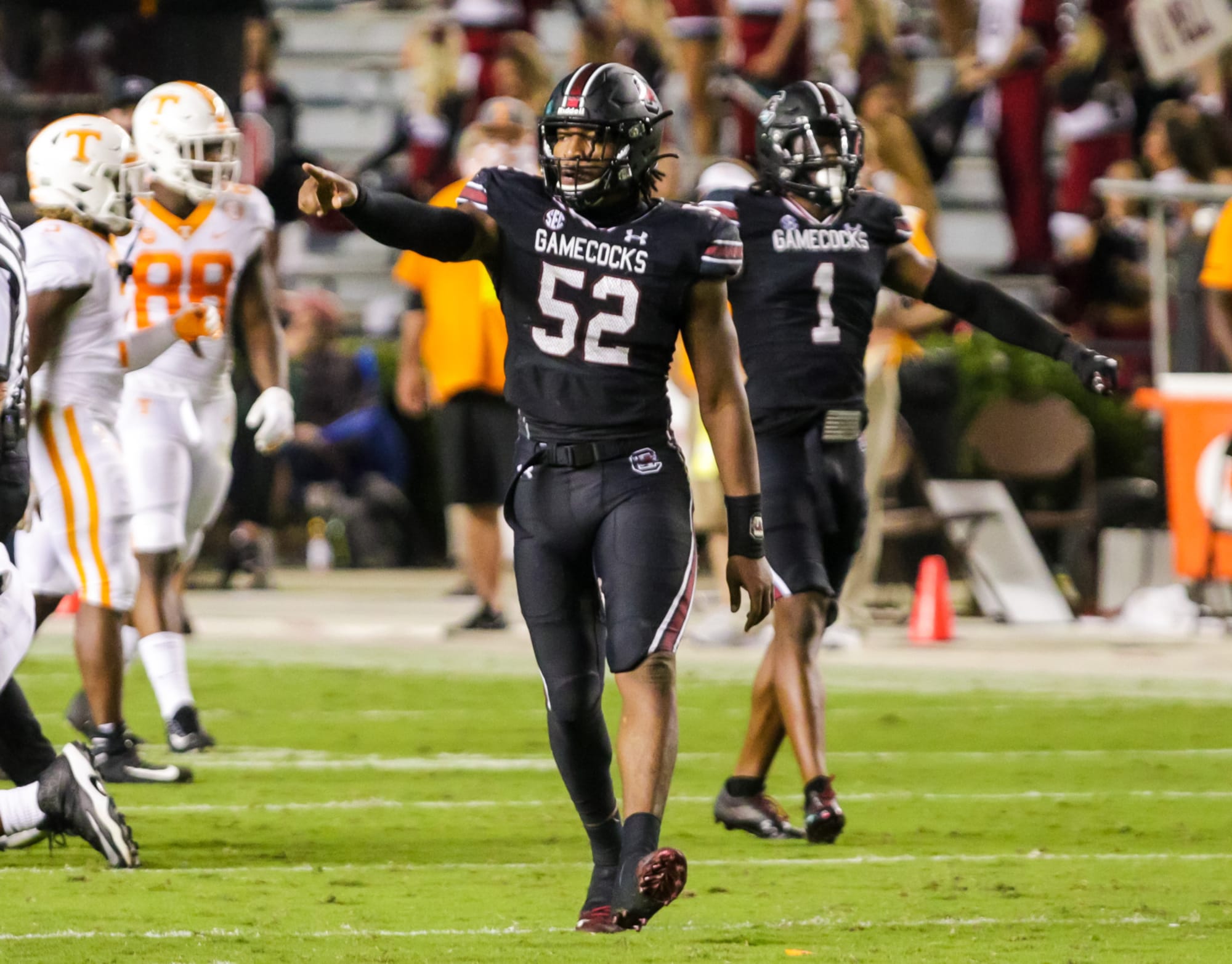 South Carolina football: two players ranked in top