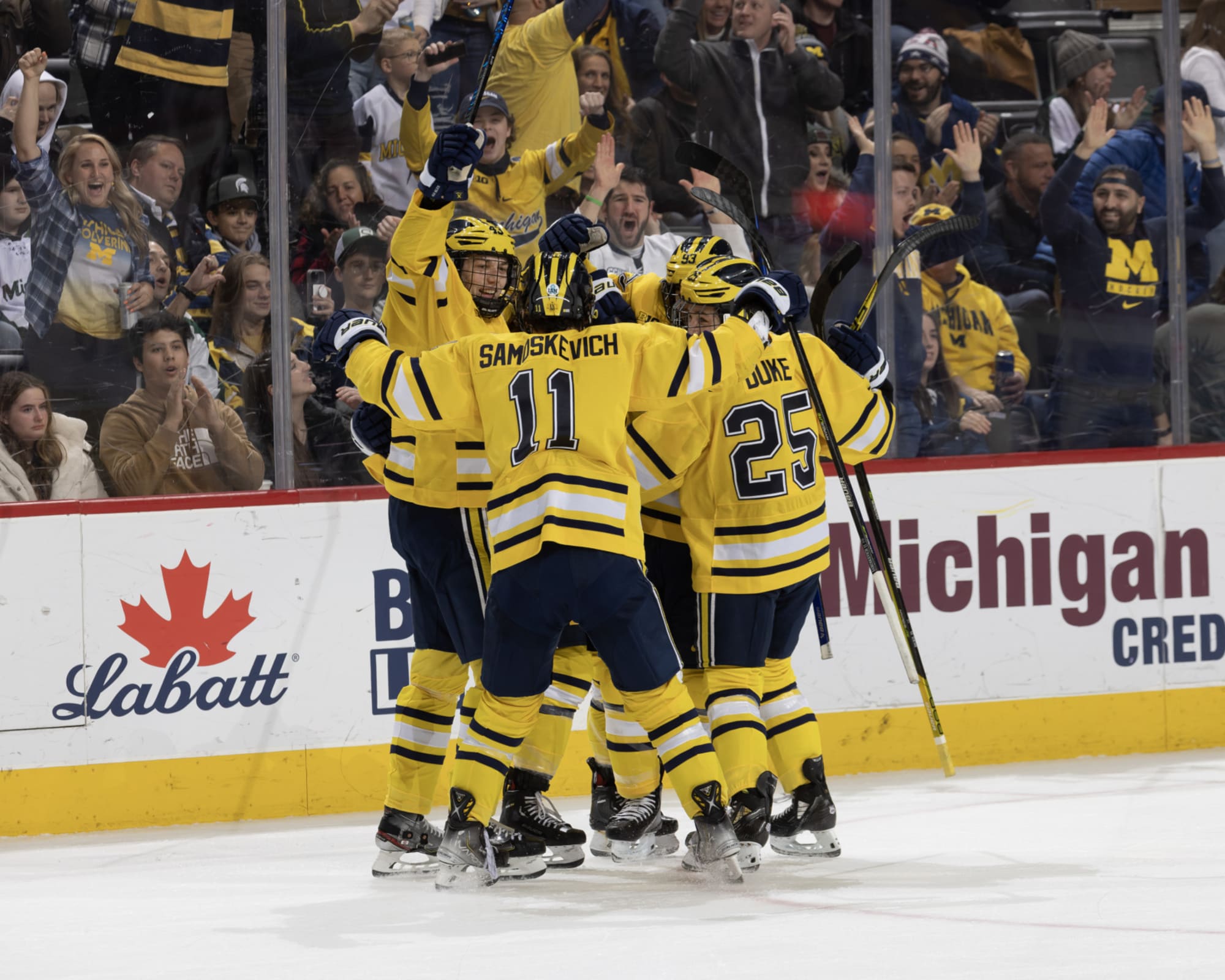 Michigan hockey beats Penn State in OT to reach Frozen Four again