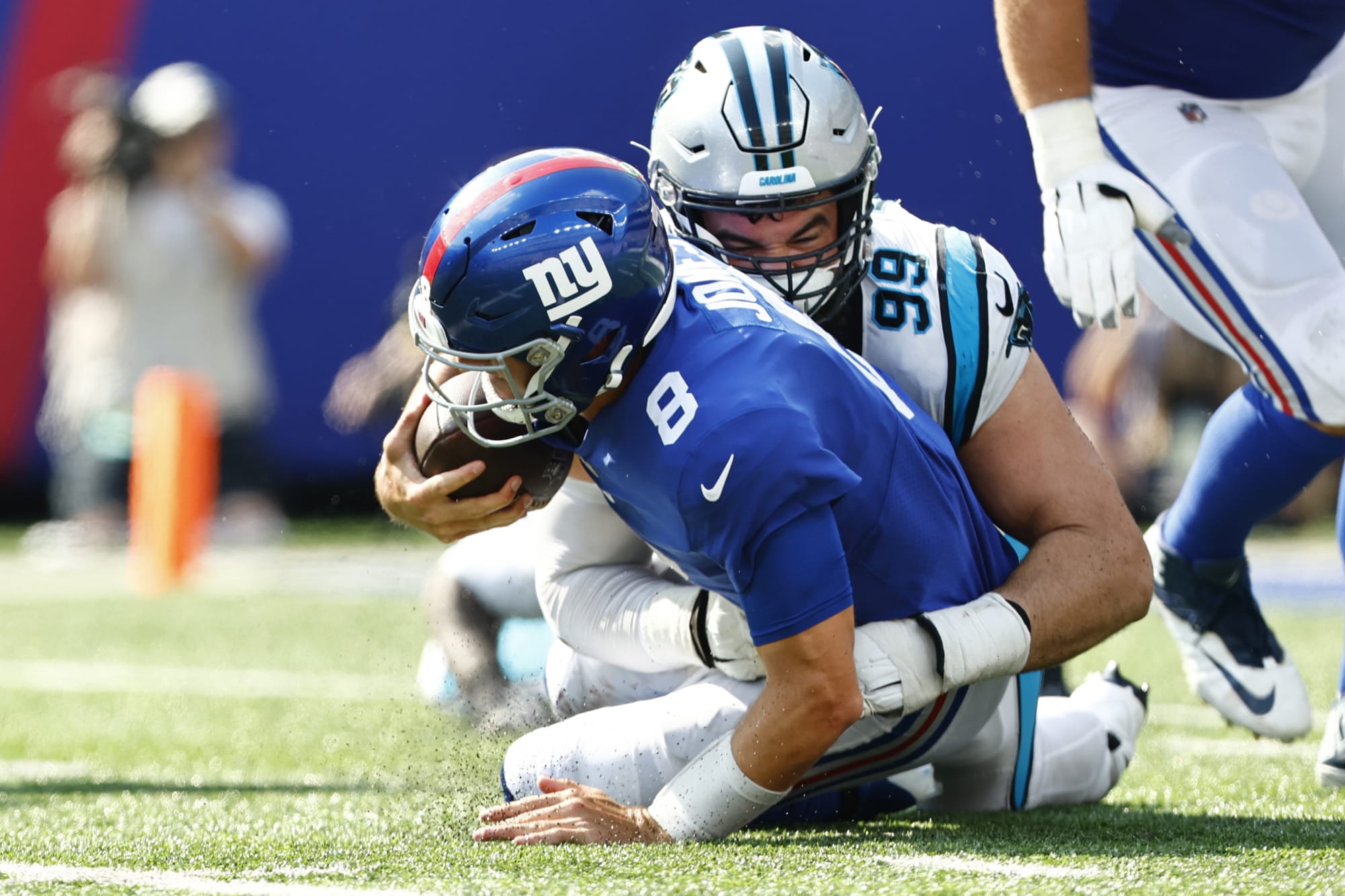 NFL Live highlights rough Daniel Jones plays from Week 2 and it’s tough to watch