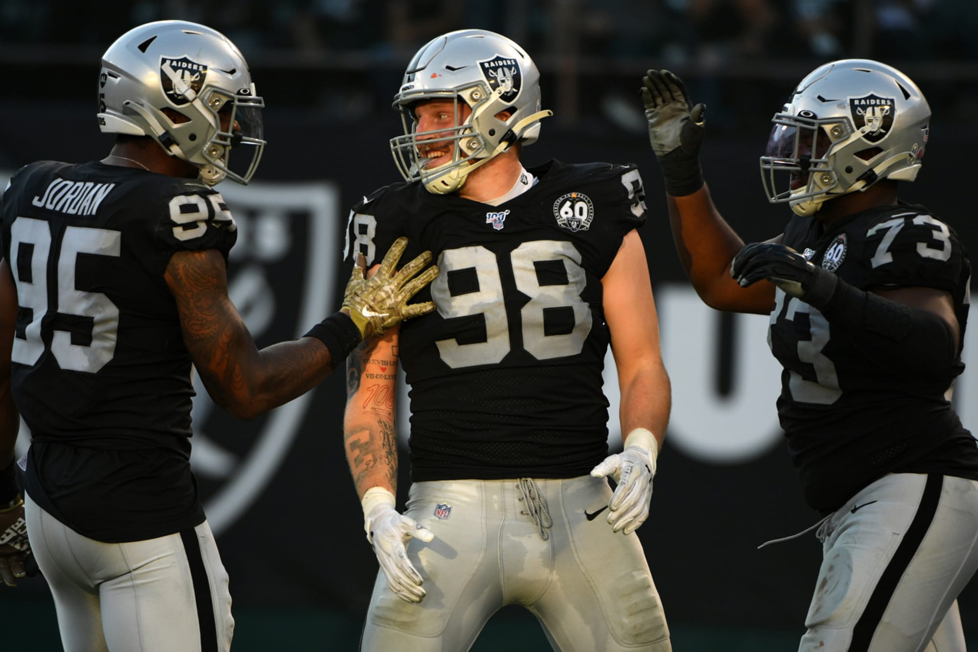 Raiders: Maxx Crosby's career day shows signs of future stardom