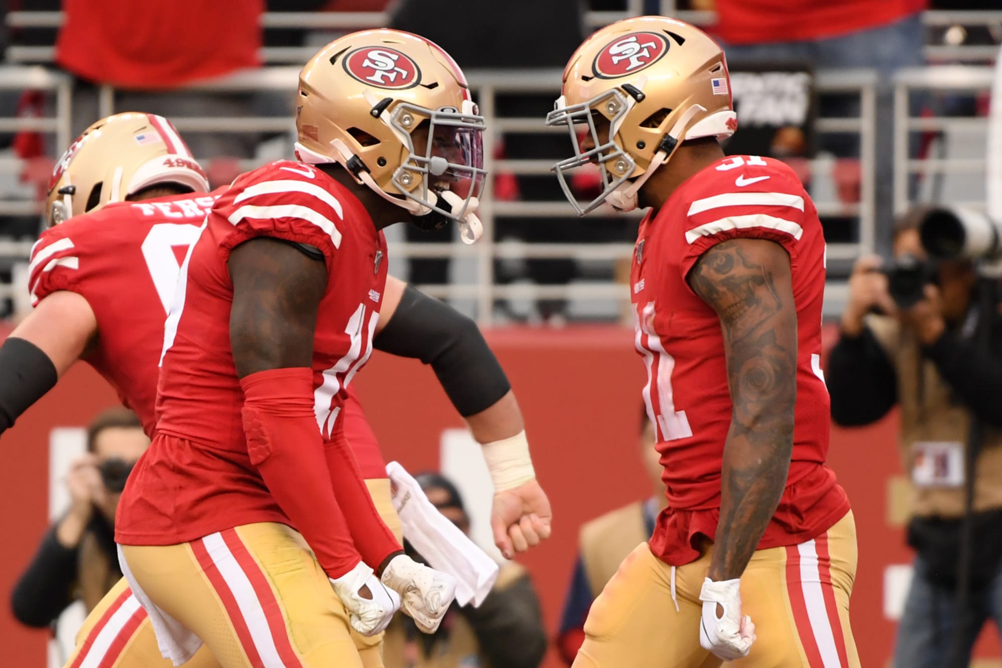49ers considering extensions for Kendrick Bourne and Raheem Mostert