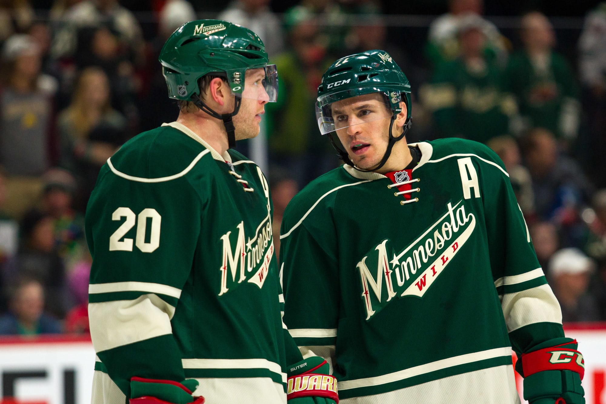 Zach Parise & Ryan Suter 2012 Press Conference Poster by Unknown at