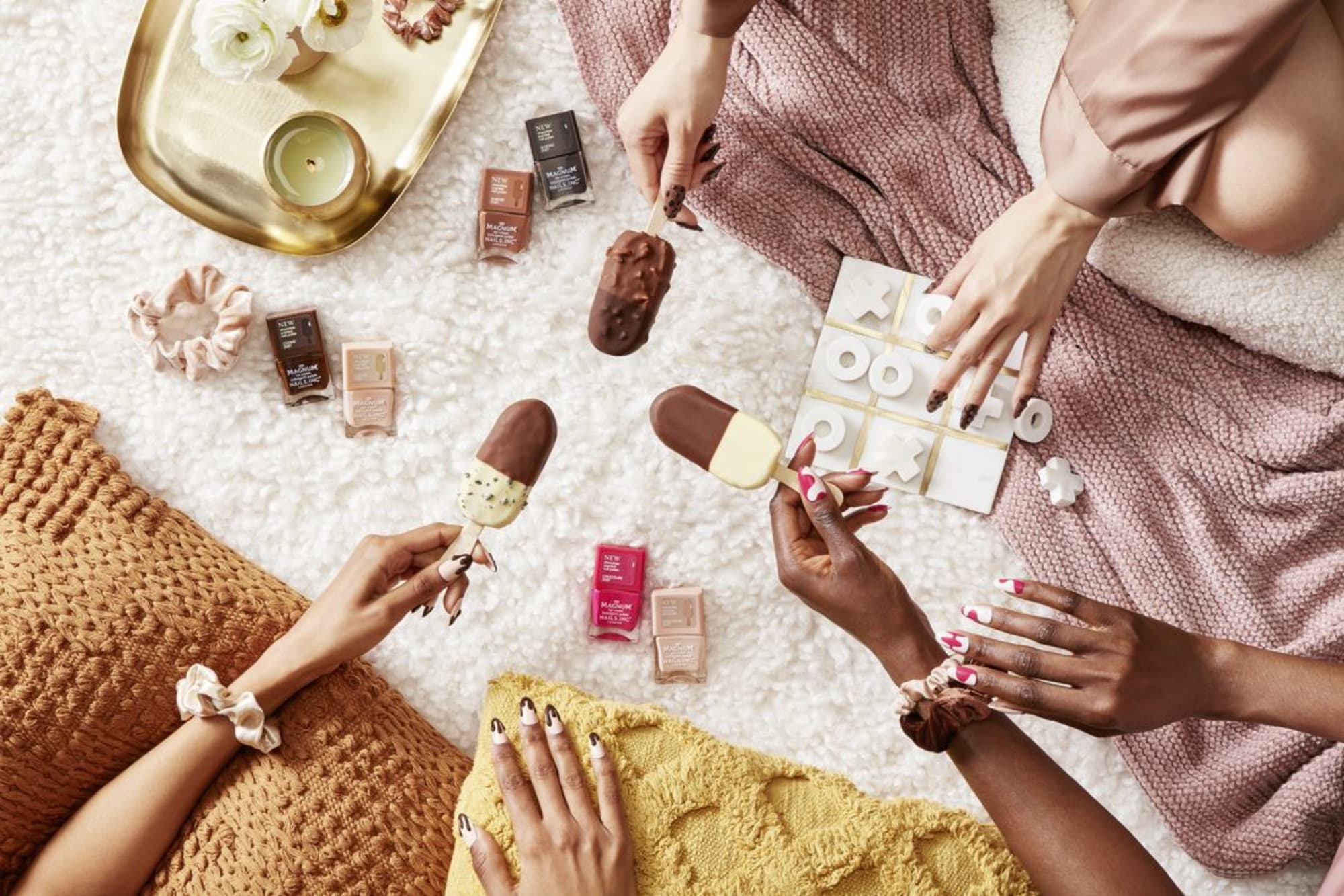 Magnum Ice Cream and Nails INC collab on new nail polish line