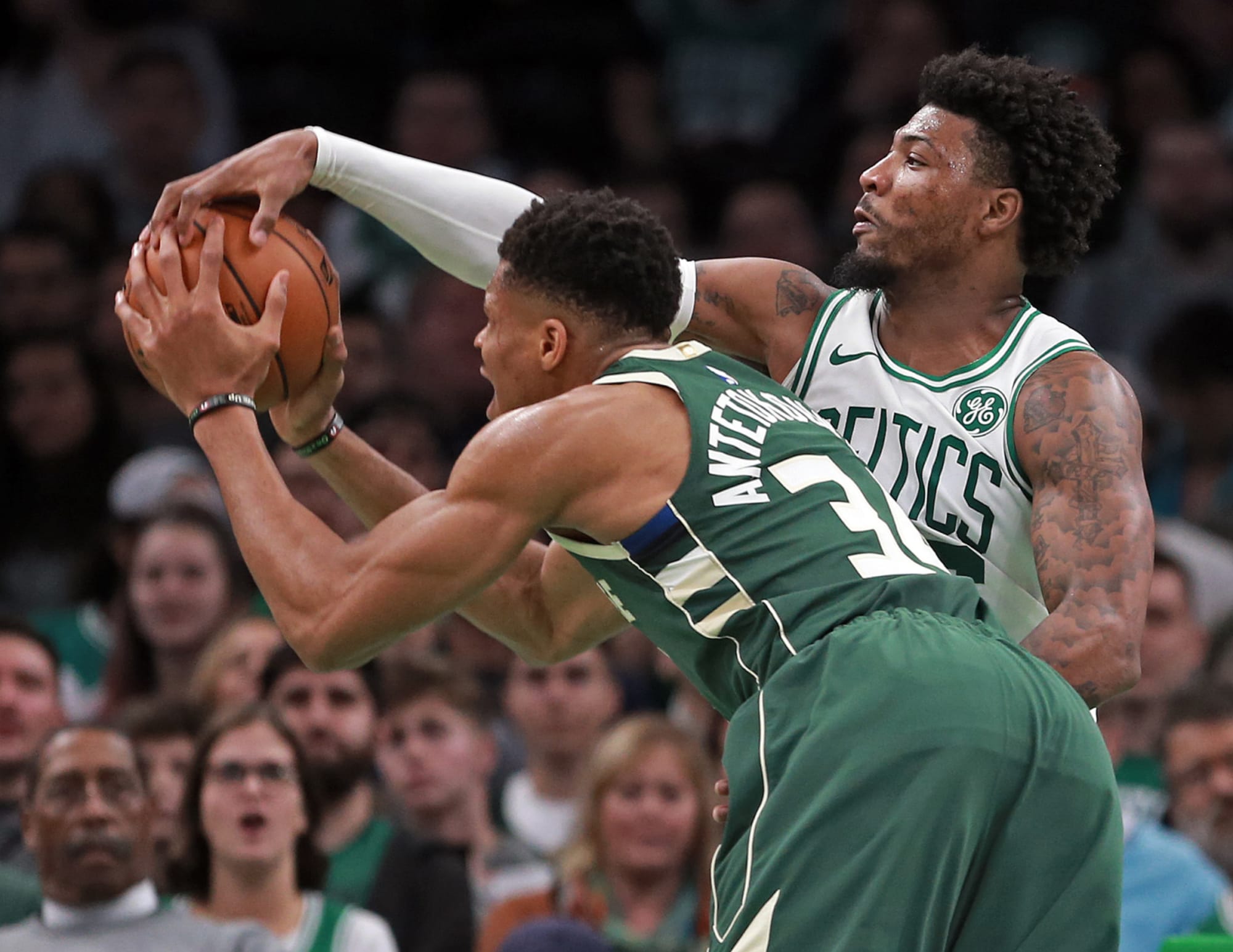 Marcus Smart wins Defensive Player of the Year award