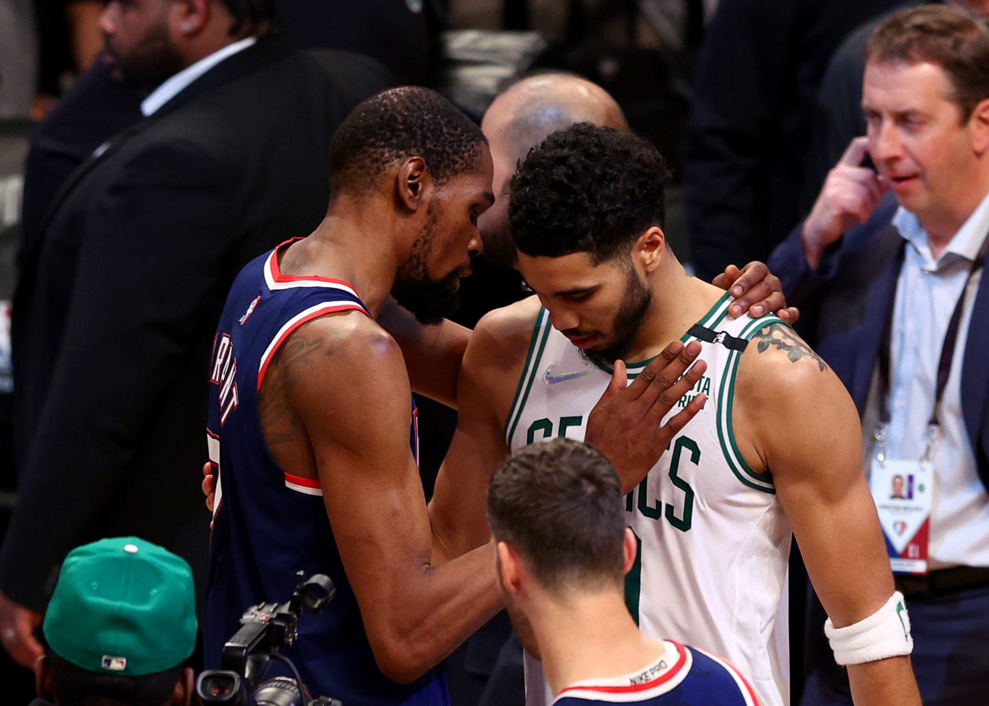 Celtics Face Big Jayson Tatum Concerns in Potential Kevin Durant Trade,  Says Insider