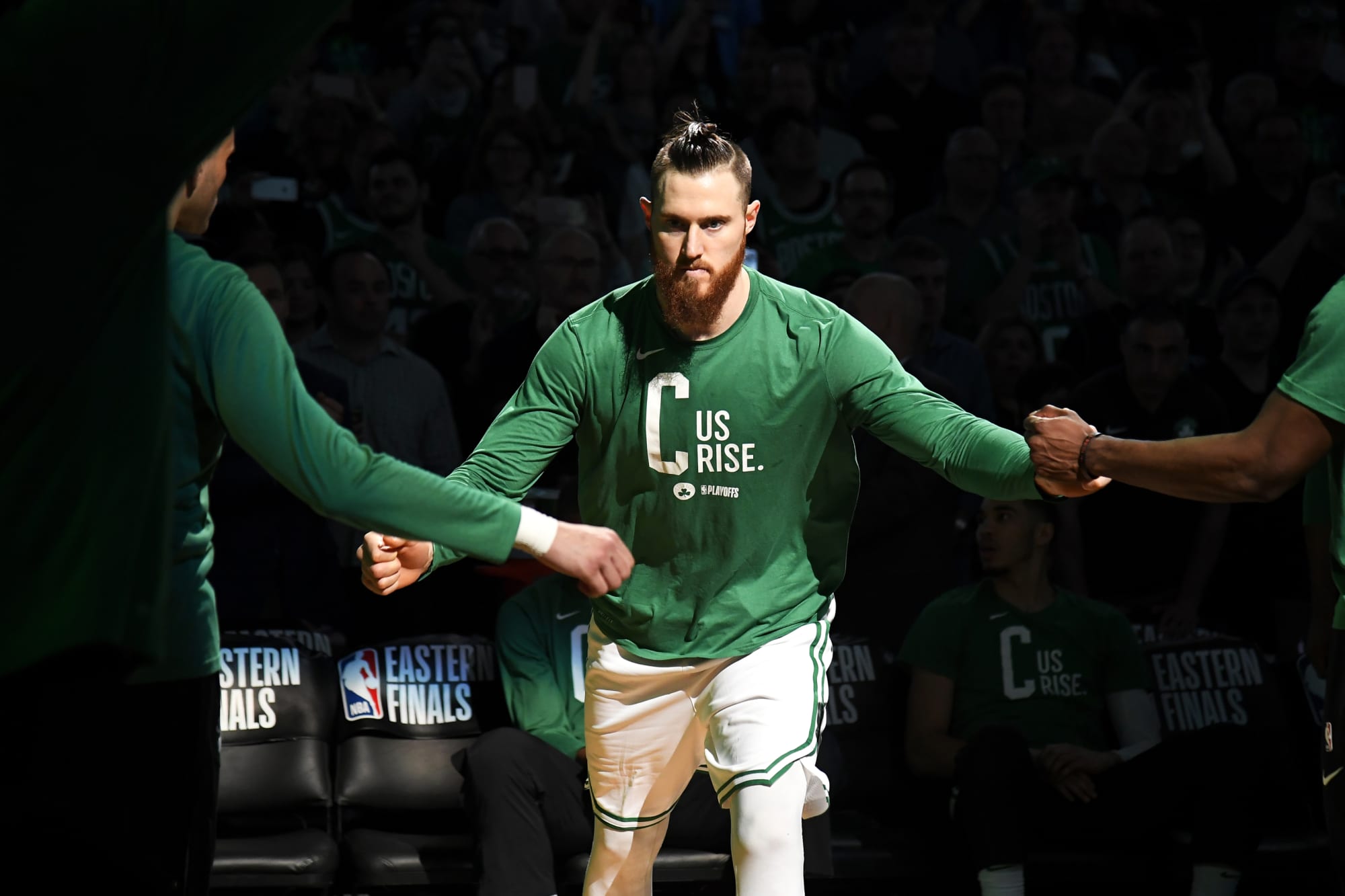 Aron Baynes - Boston Celtics - 2018 NBA Playoffs Game-Worn Jersey