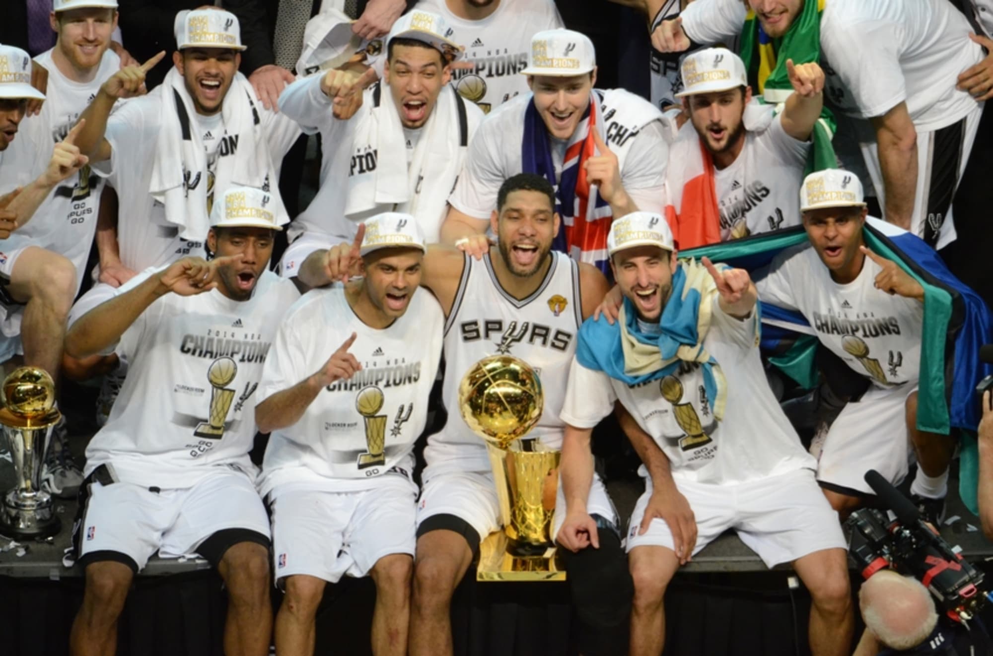 San Antonio Spurs win 2014 NBA Finals over Miami Heat with 104-87