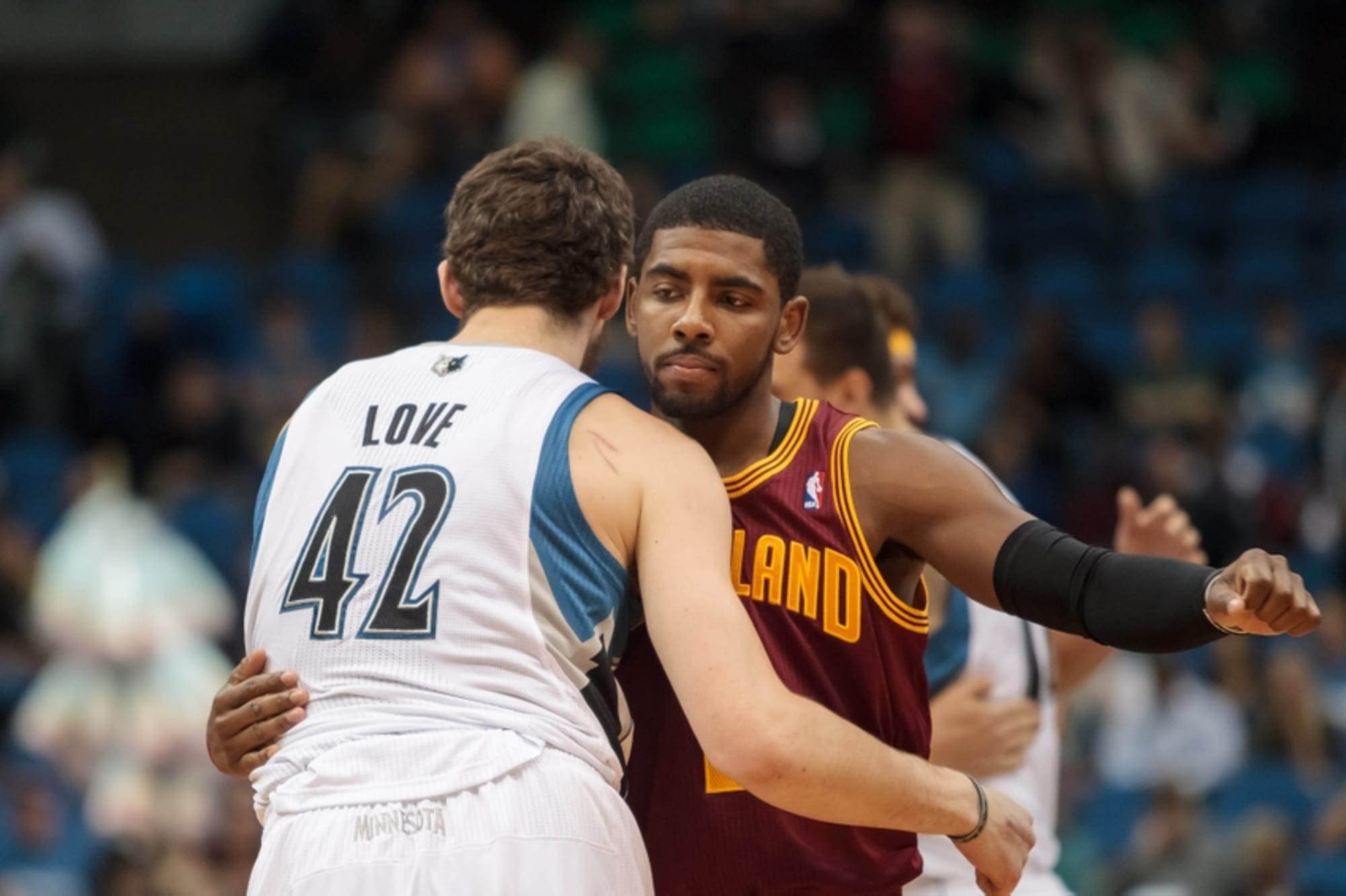 Should Kyrie Irving and Kevin Love have their Cavs jerseys retired?