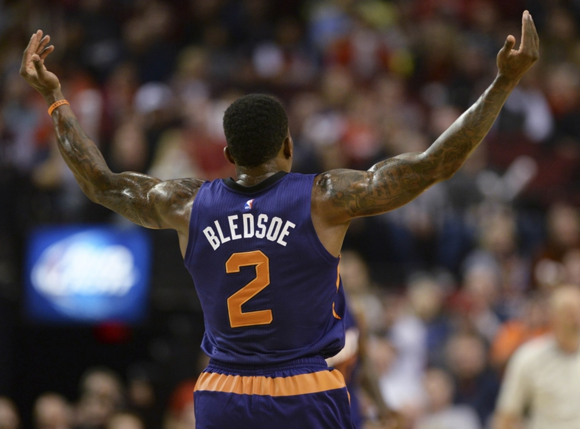 2013-2014 Eric Bledsoe #2 Phoenix Suns adidas NBA Basketball