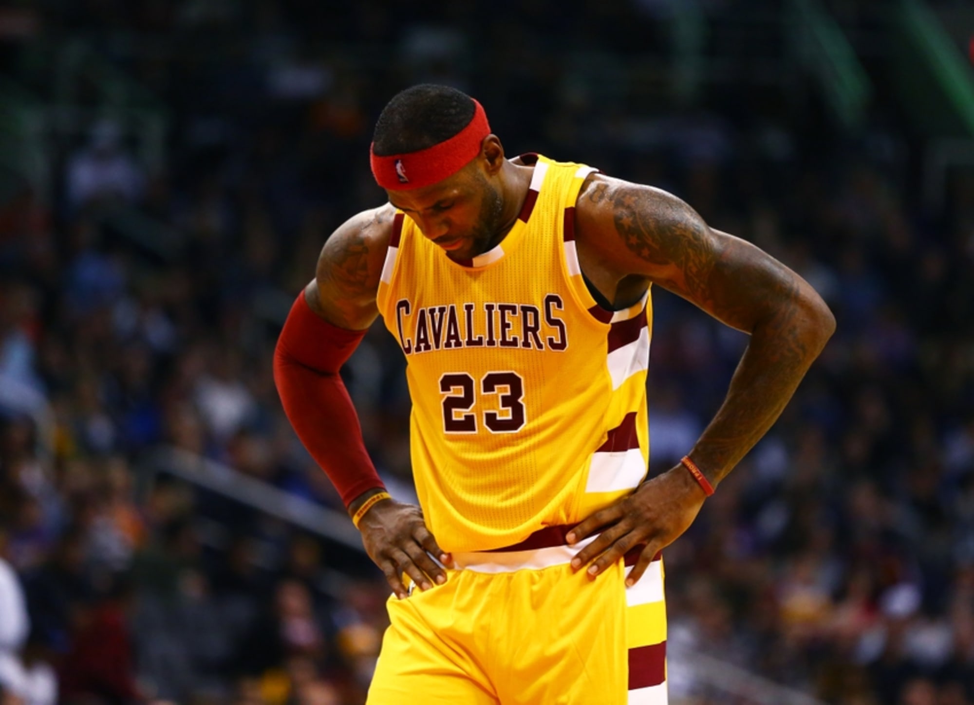 LeBron James - Cleveland Cavaliers - Game-Worn Pride Jersey - 2015-16  Season