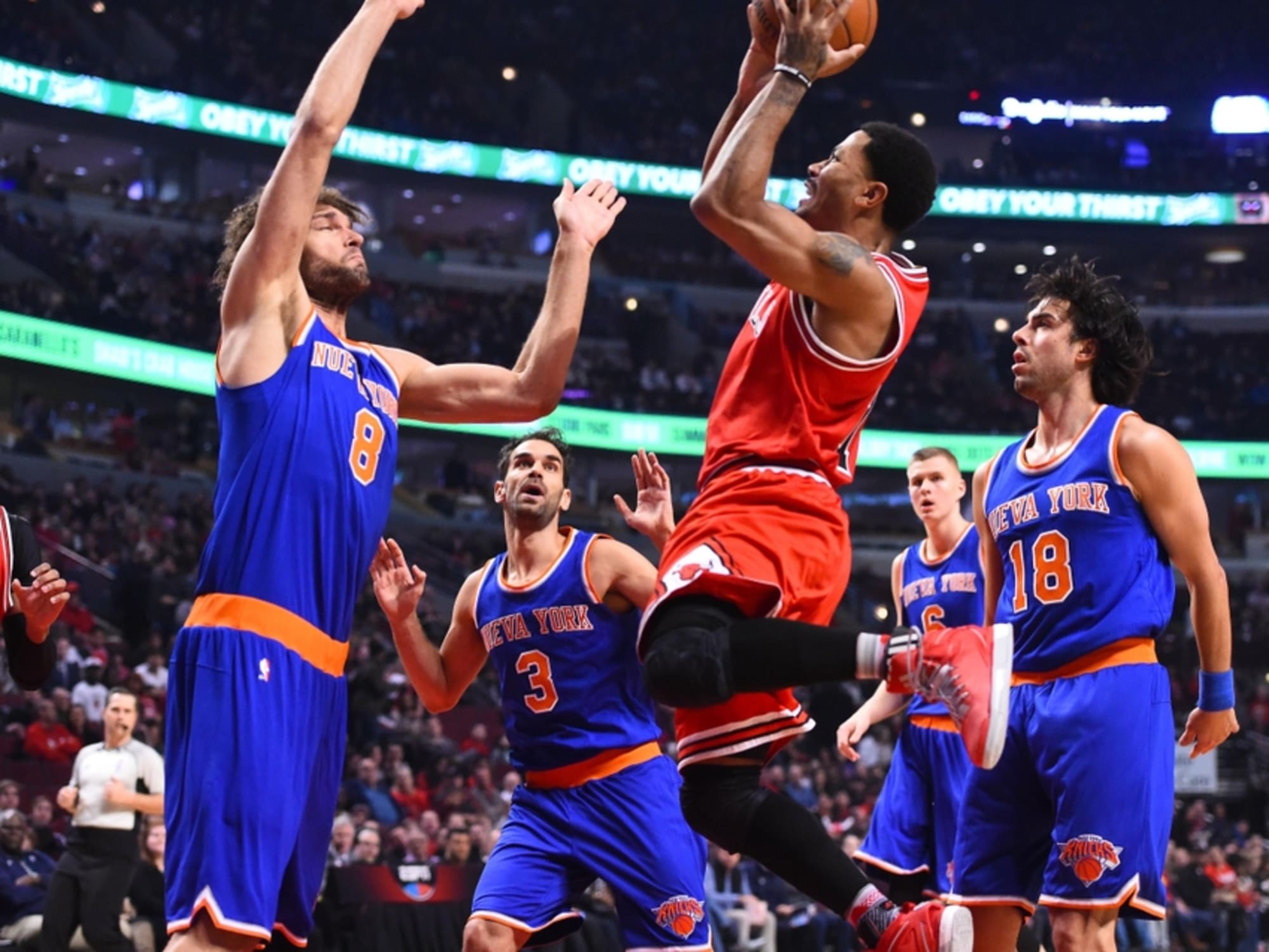 Former NBA MVP Derrick Rose traded from Bulls to Knicks