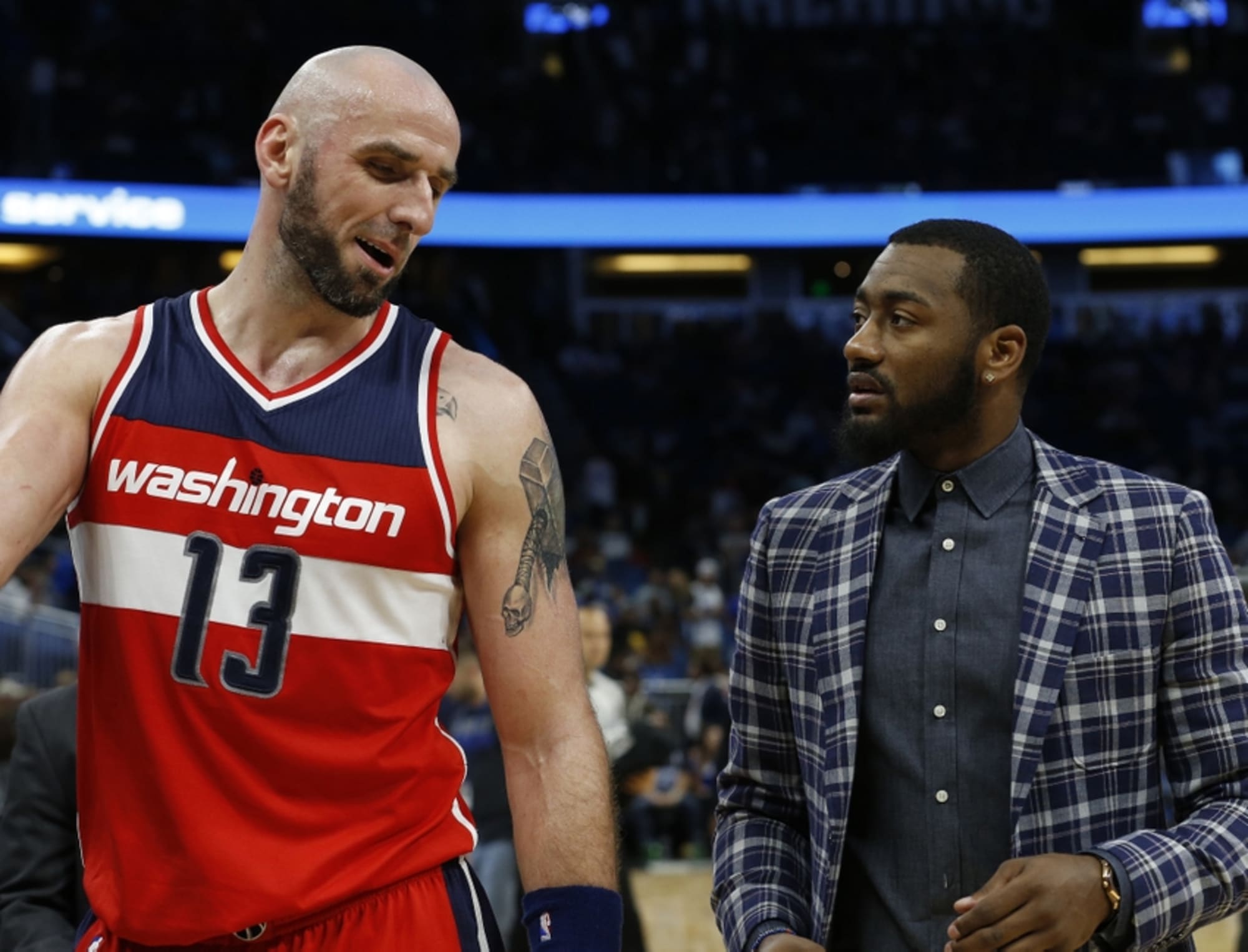 Wizards center Marcin Gortat's physicality is beautifully understated