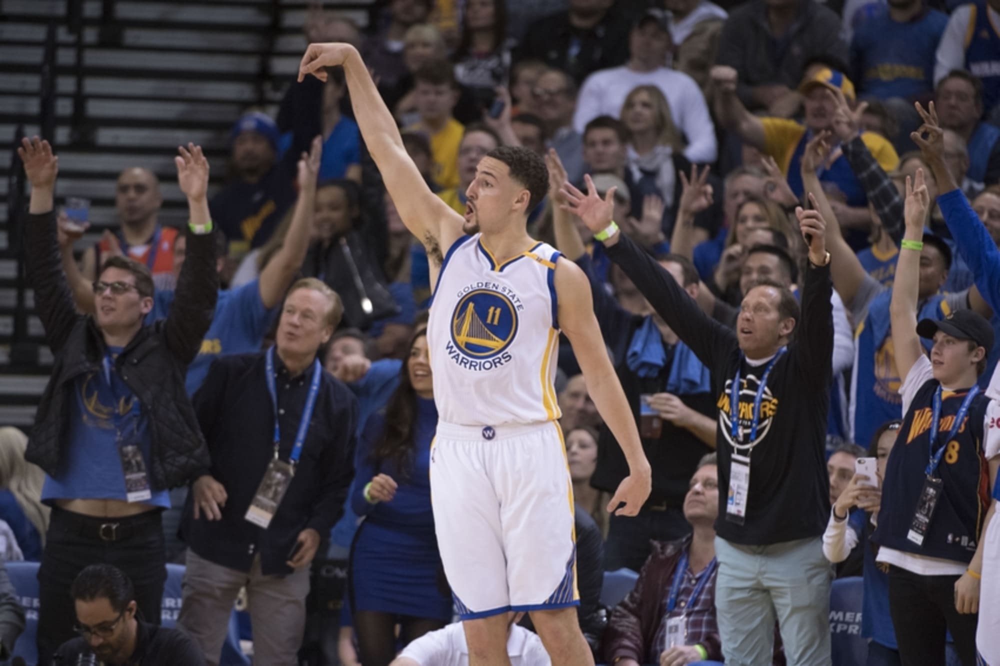 Warriors' Klay Thompson works to snap out of 3-point-shooting slump