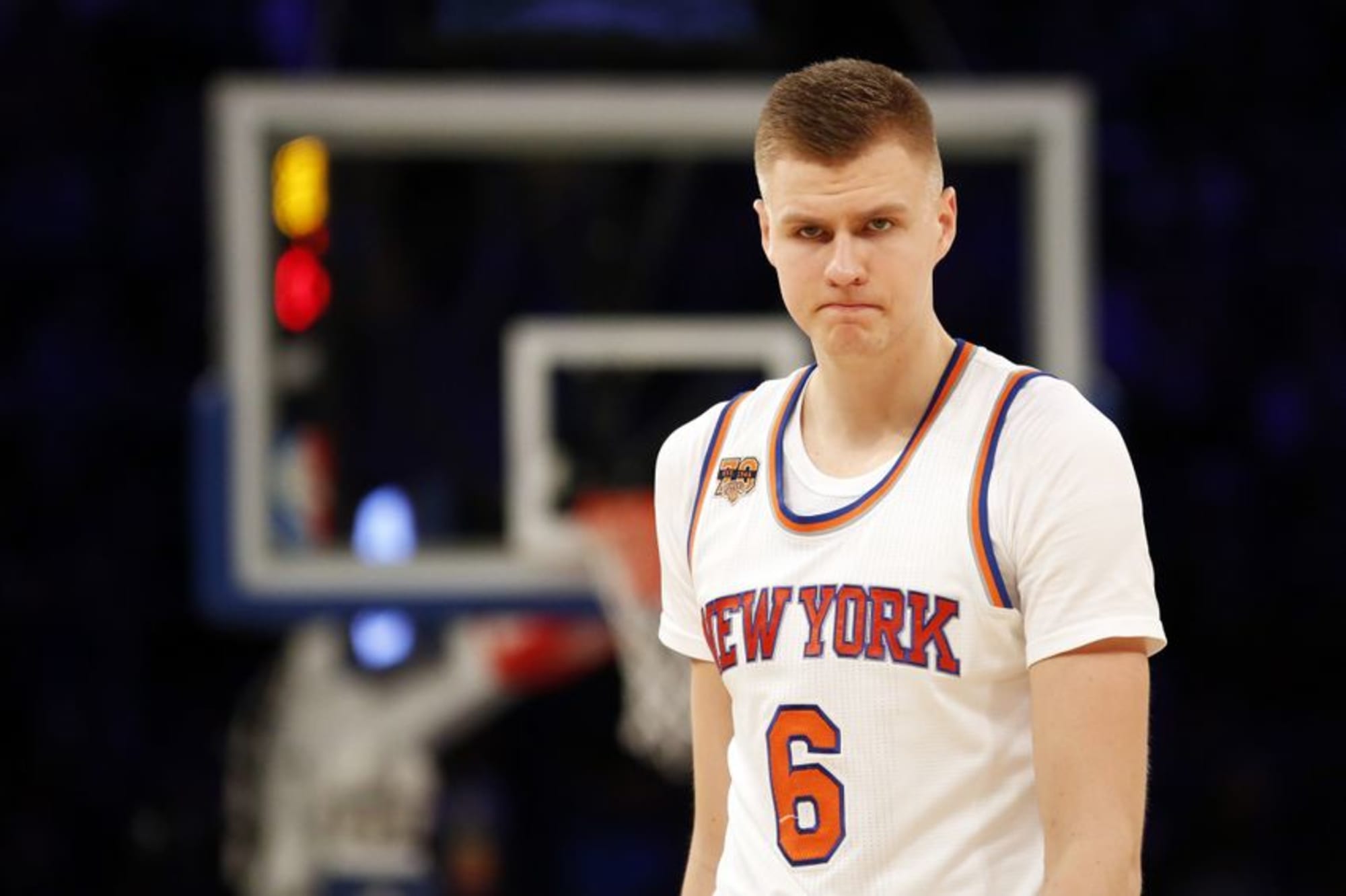Kristaps Porzingis New York Knicks NBA Jerseys for sale