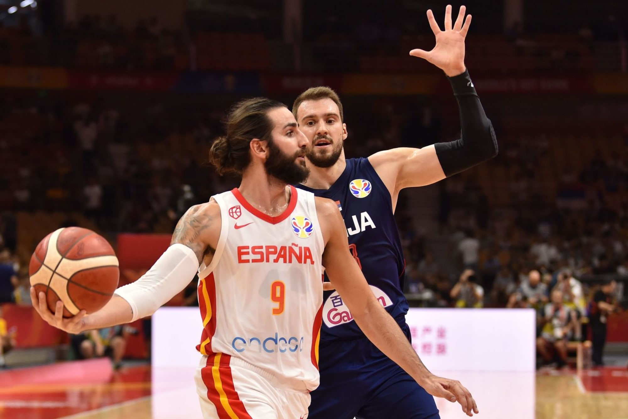 Bogdan Bogdanovic. Spain vs. Serbia. FIBA Basketball World Cup