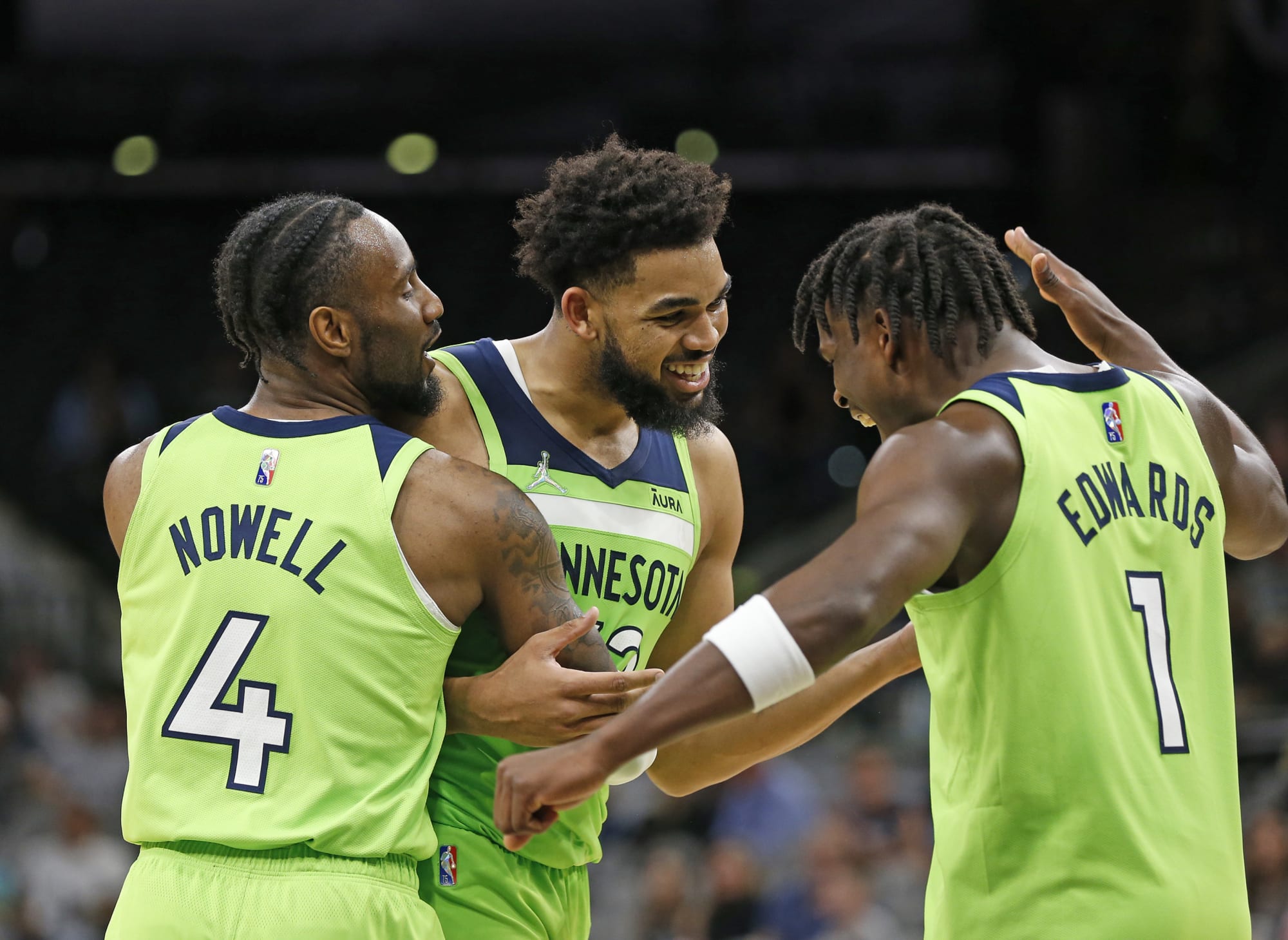 NBA Buzz - Rate the Minnesota Timberwolves lime green