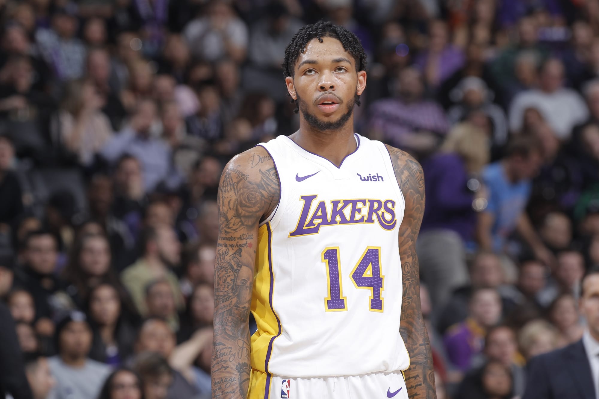 Lakers All Day Everyday - Brandon Ingram in his rookie year (top