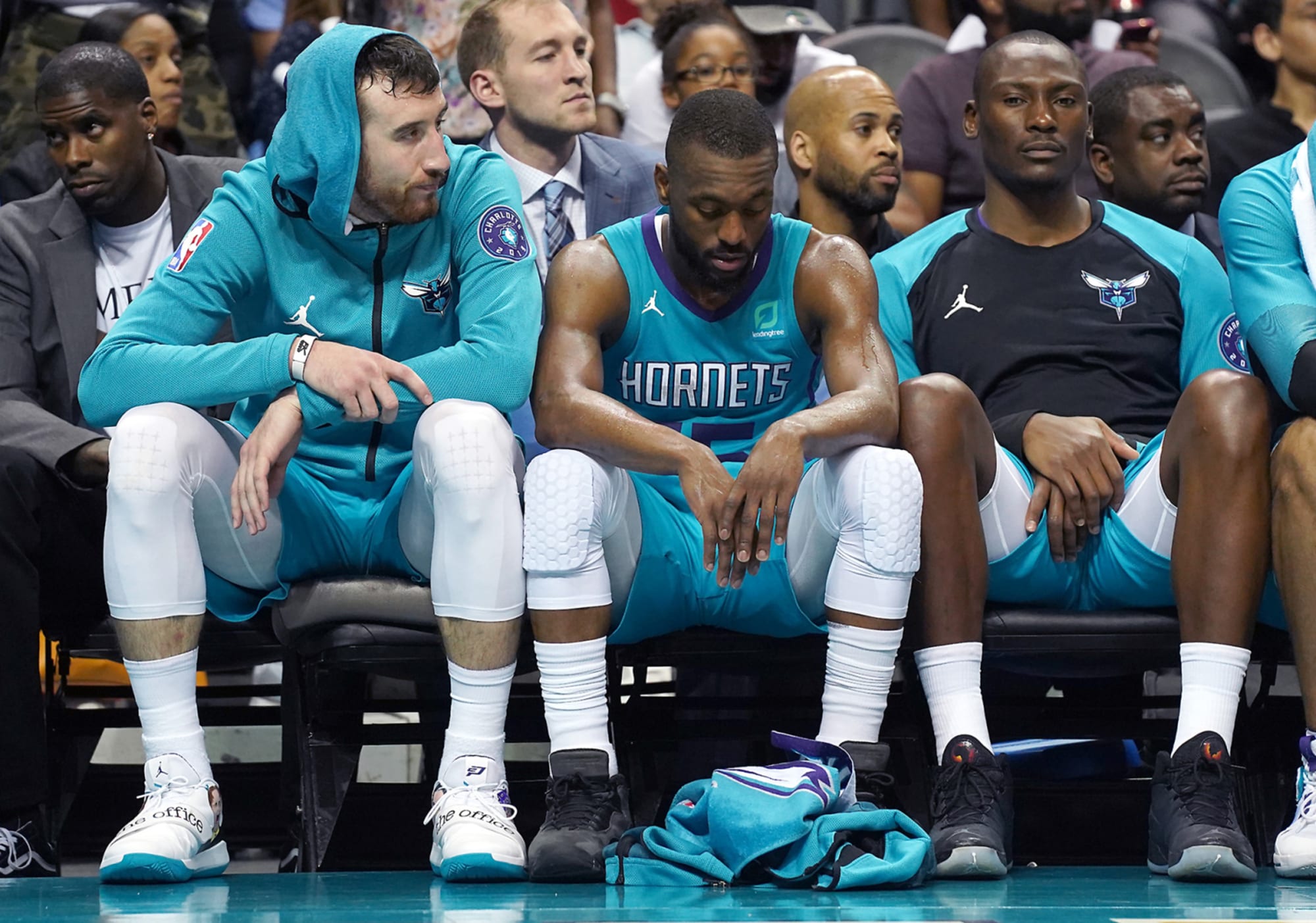 Kemba Walker and the Charlotte Hornets stomped the Memphis Grizzlies into a  bear skin rug