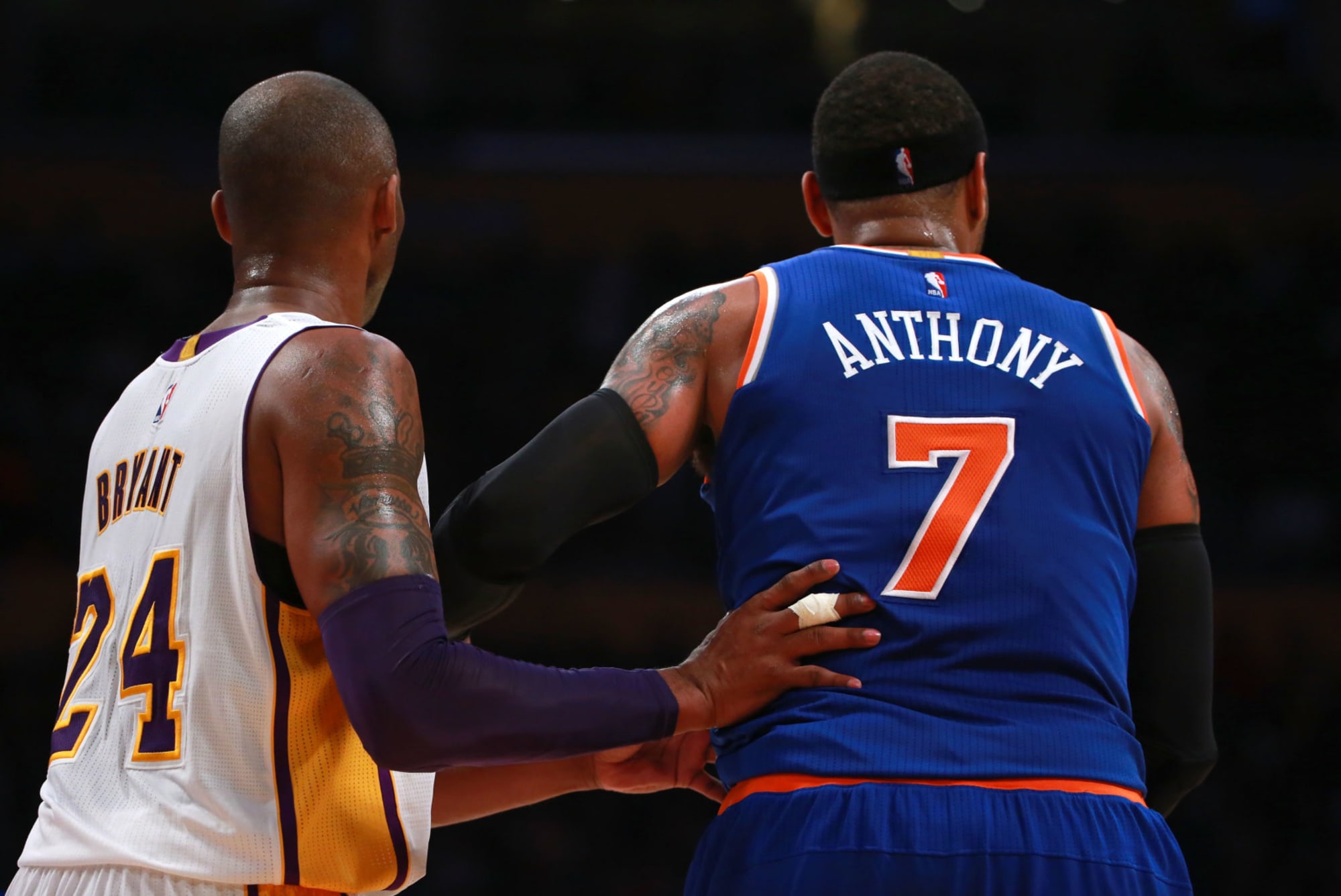 Kobe Bryant and the New York Knicks 
