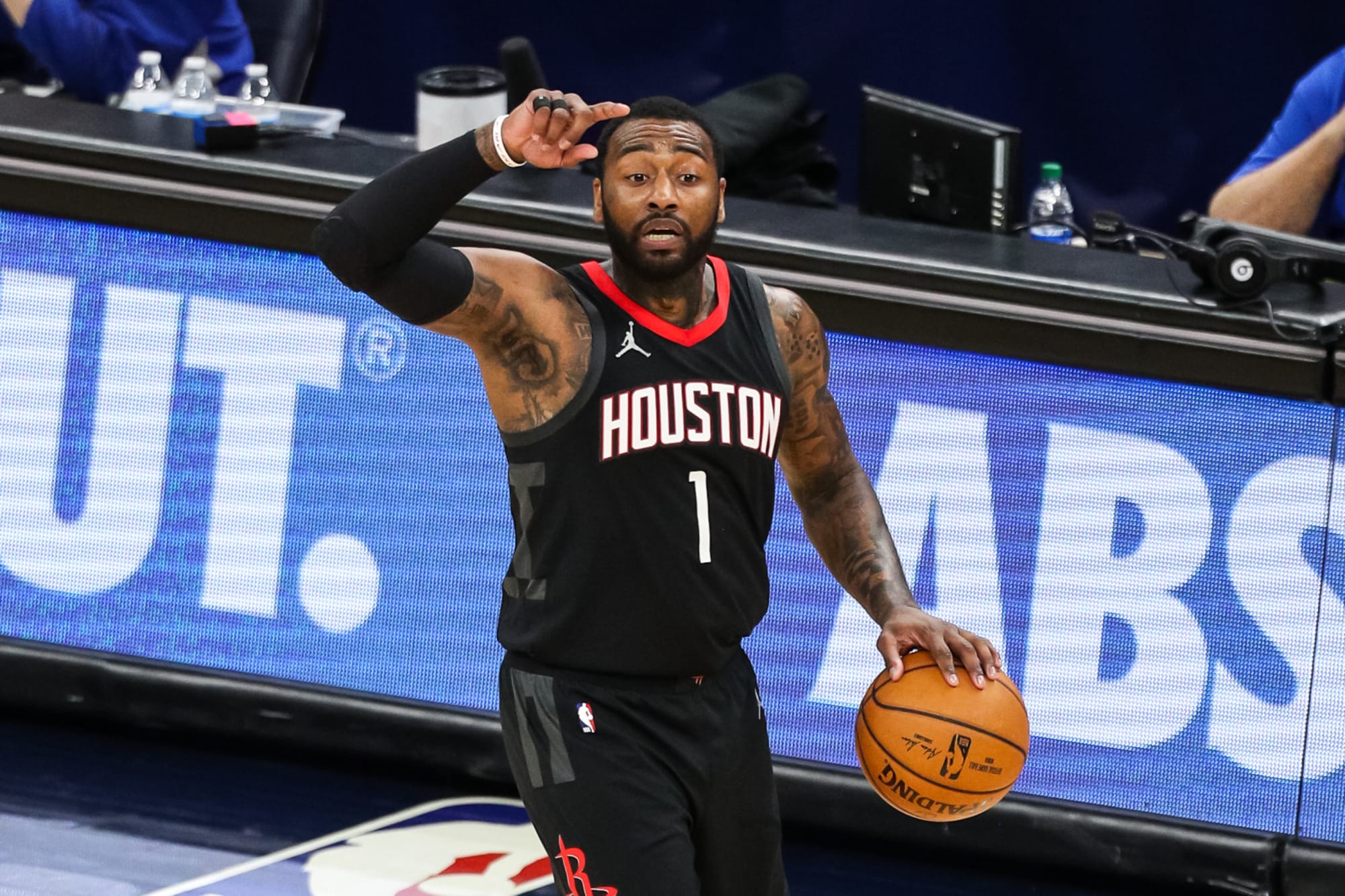 2021-22 NBA Hoops City Edition #13 John Wall - Houston Rockets