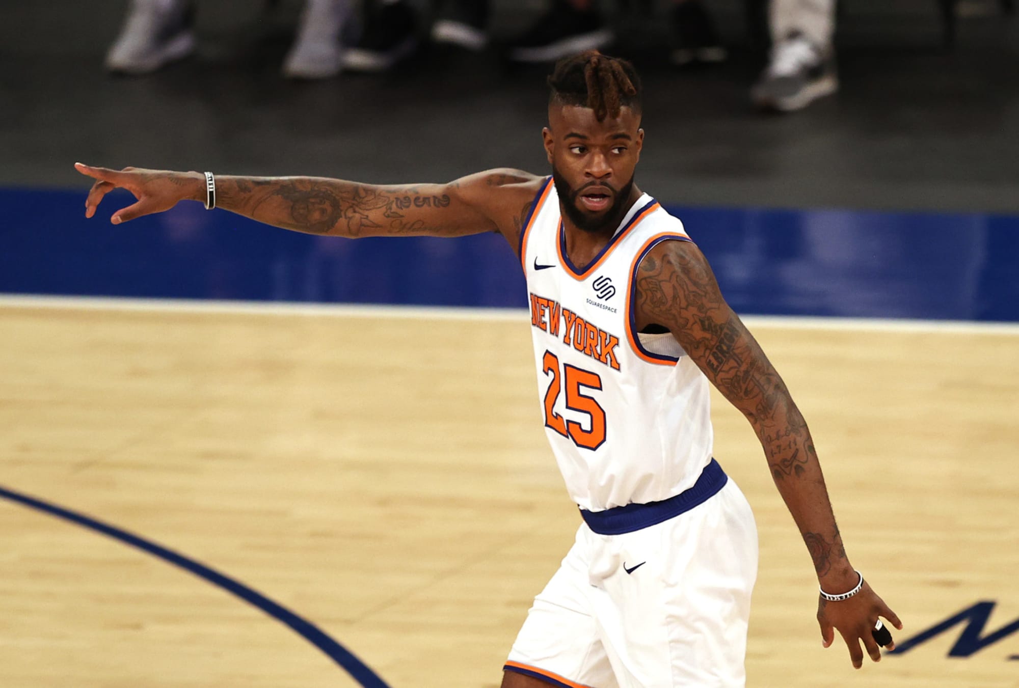 Reggie Bullock’s strong game helps Knicks top Hawks
