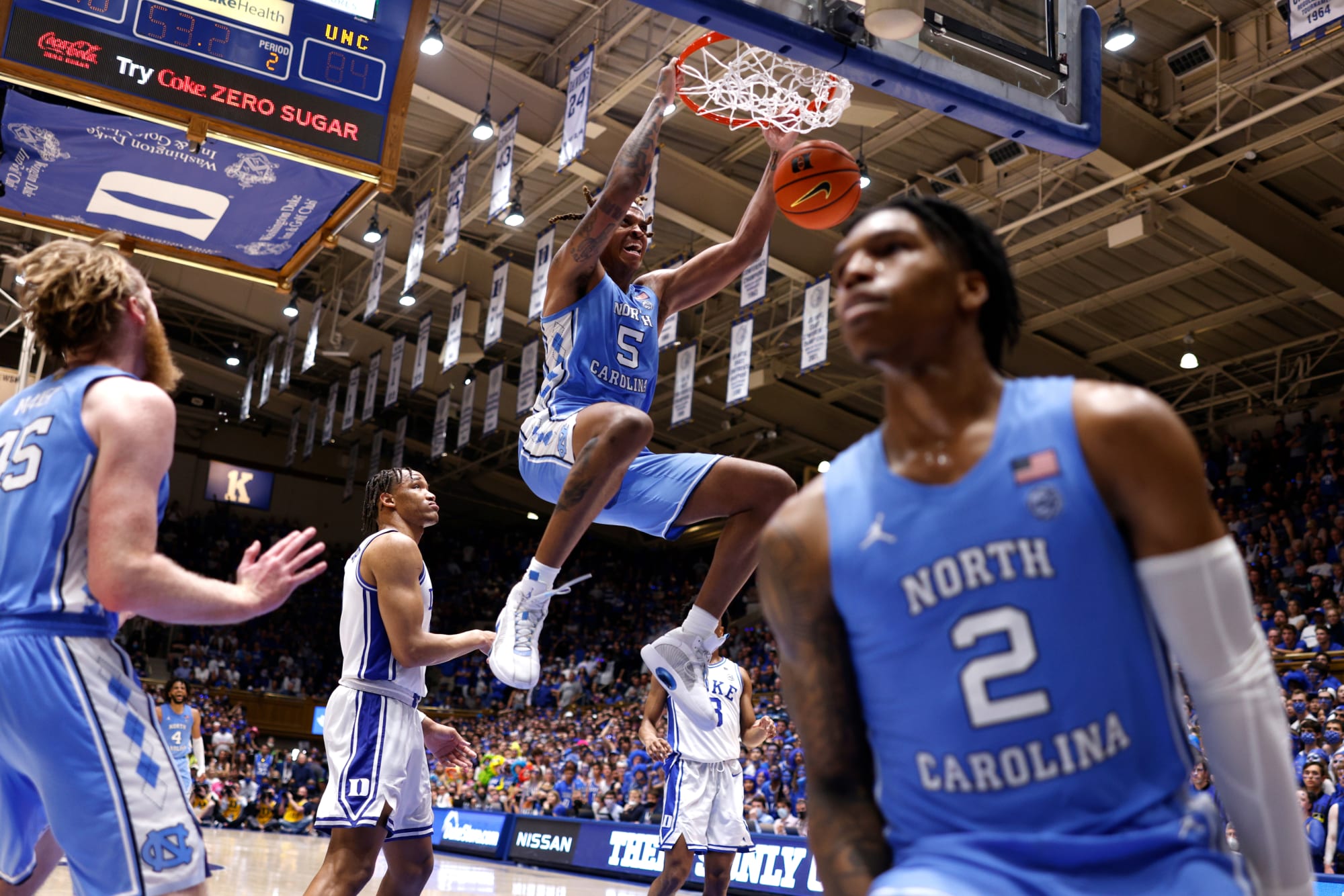 UNC Basketball: Coaches Vote Bacot Third Best Player in Nation