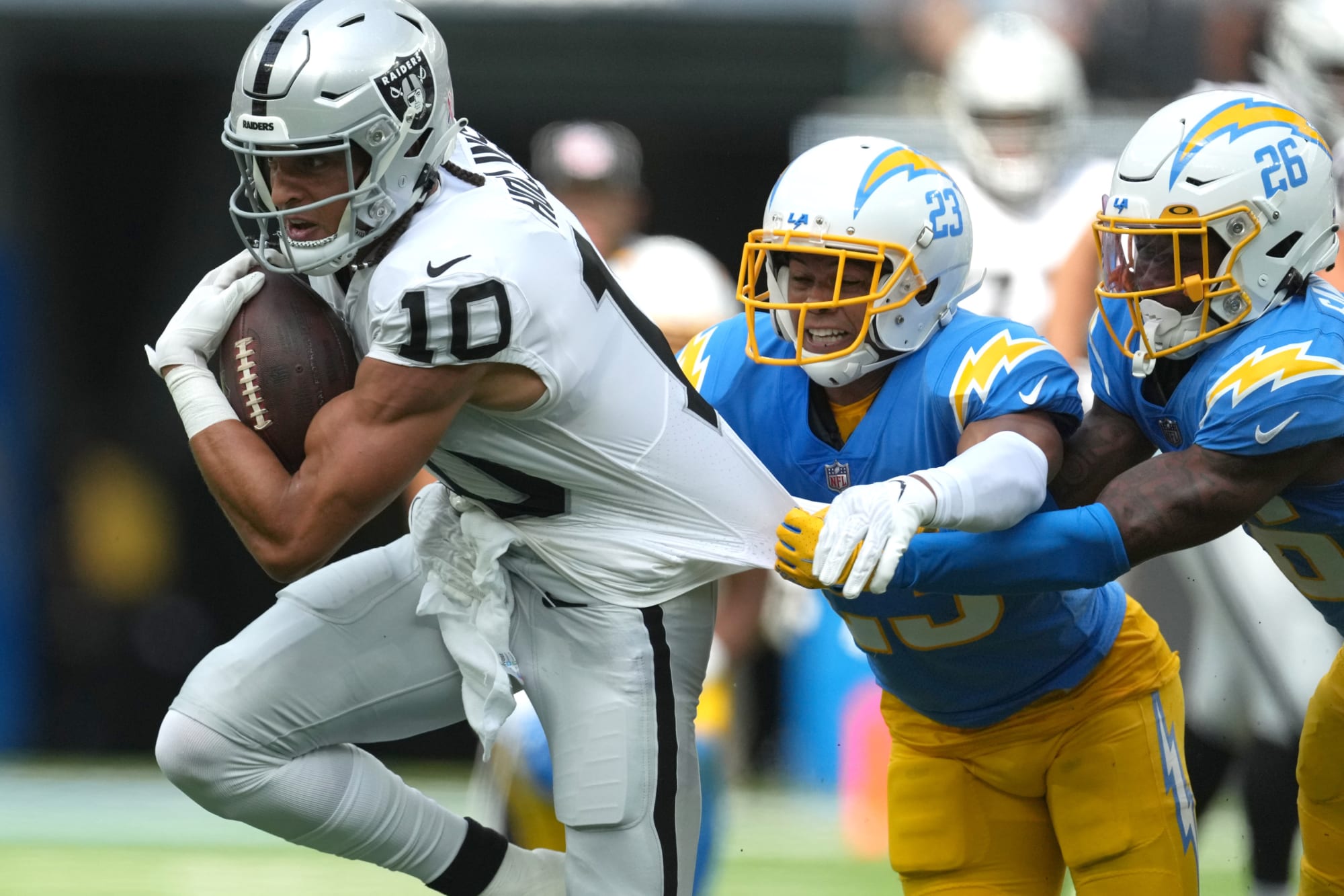 Raiders' wide receiver Mack Hollins ready to make new history