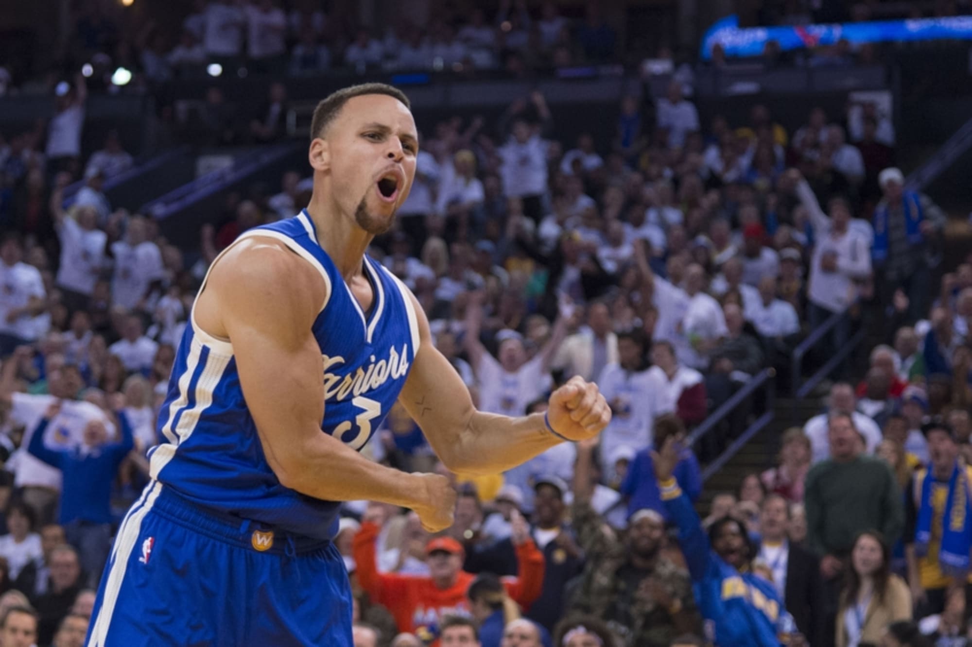 Stephen Curry on Cleveland: Hopefully it smells like champagne