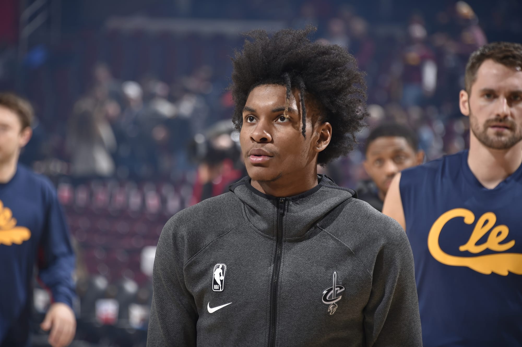 Kevin Porter jr about to shock some people. Got the 4 in Cleveland. Sick.