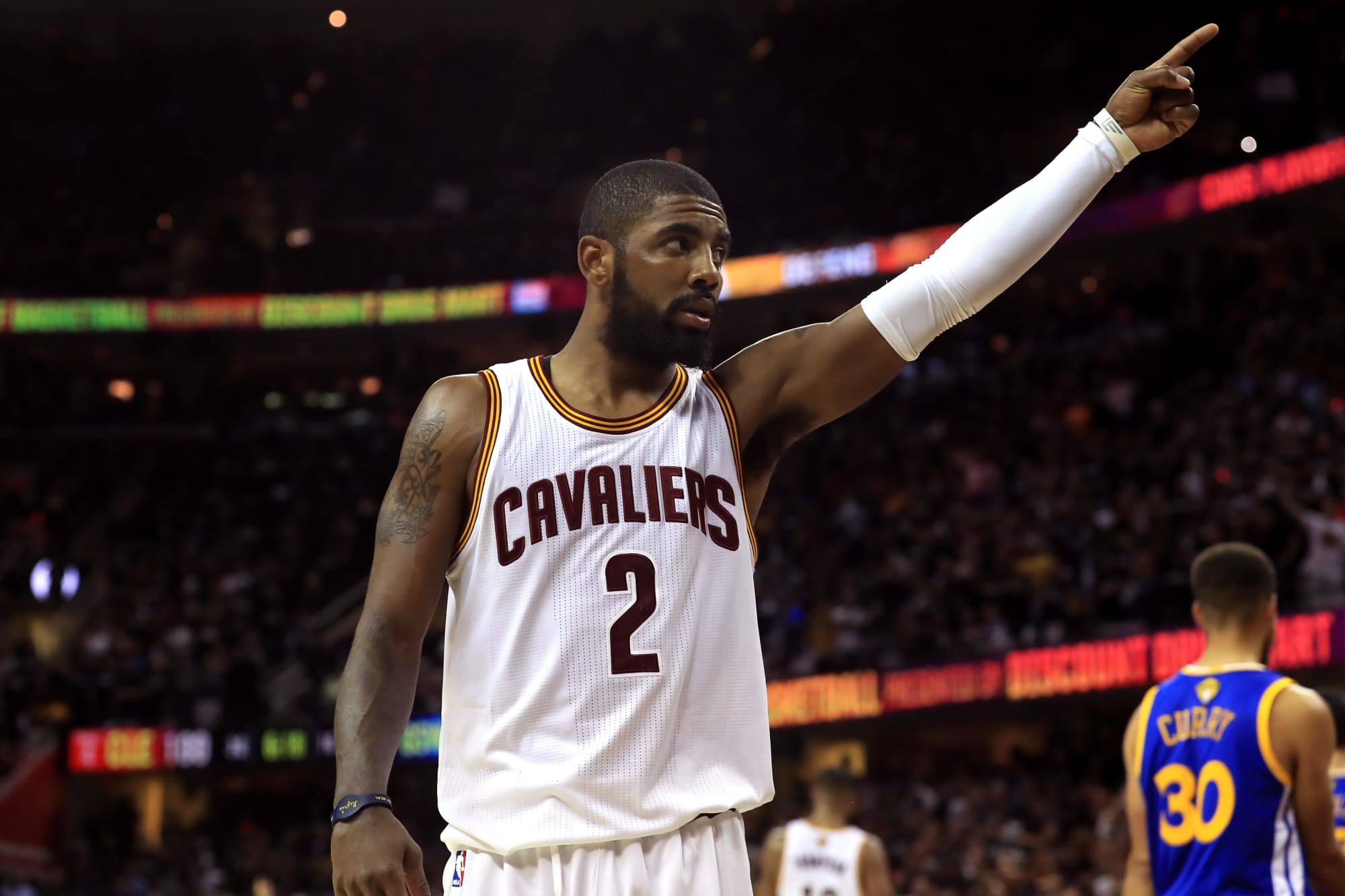 Kyrie Irving Wants His Jersey Retired by the Boston Celtics