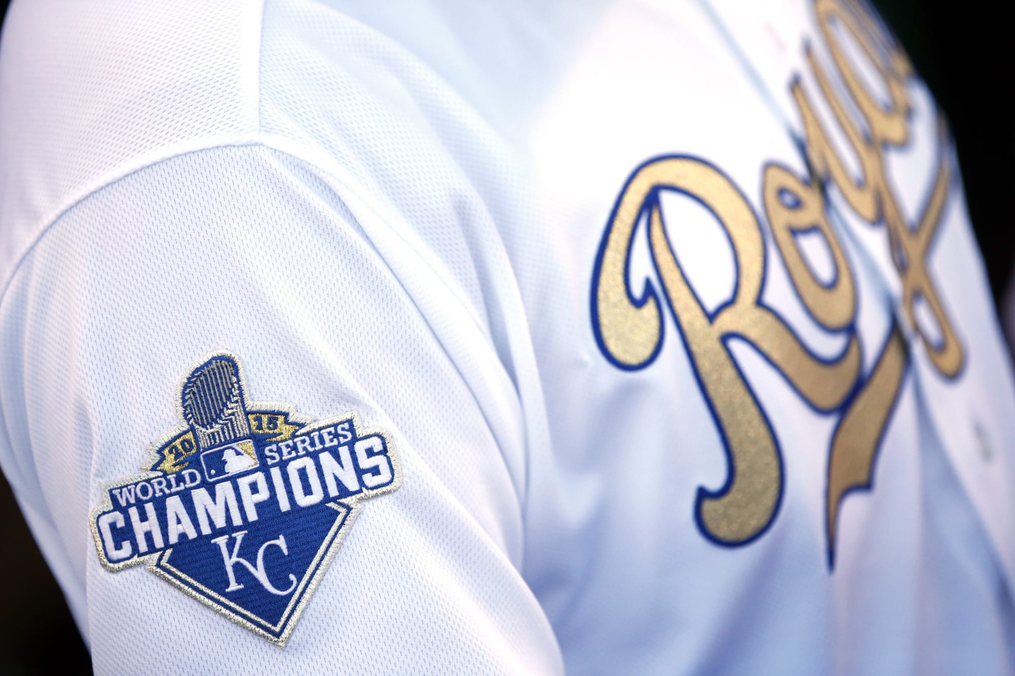 royals white and gold jersey