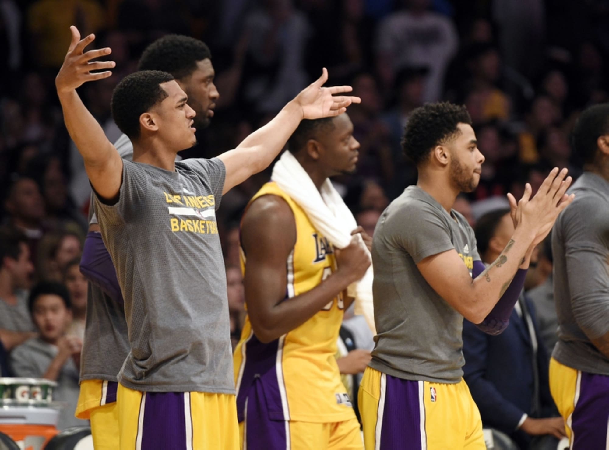 Jordan Clarkson Says The Lakers' Young Core With Him, Julius