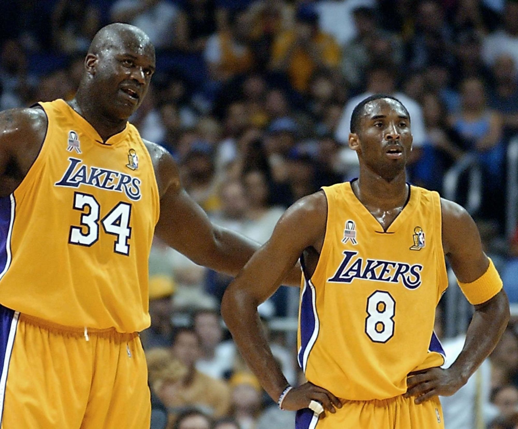 Shaquille O'Neal Once Wore Kobe Bryant's Number 8 Jersey - Playmaker HQ